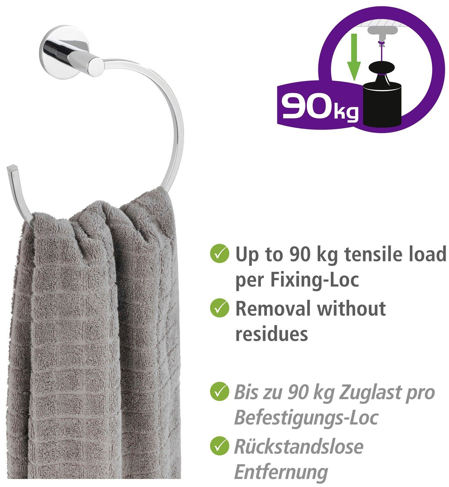 WENKO Handdoekring UV-Loc® Isera bevestigen zonder boren