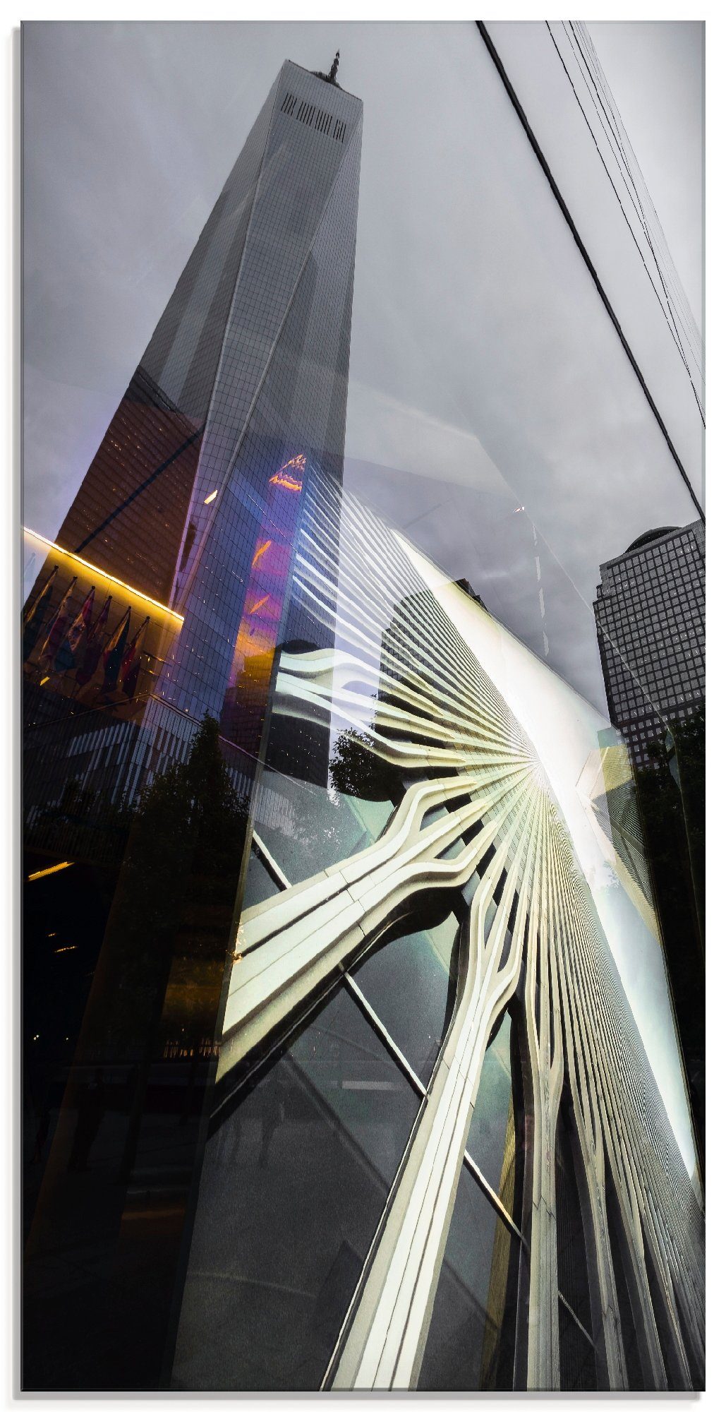 Artland Print op glas One World Trade Center (1 stuk)