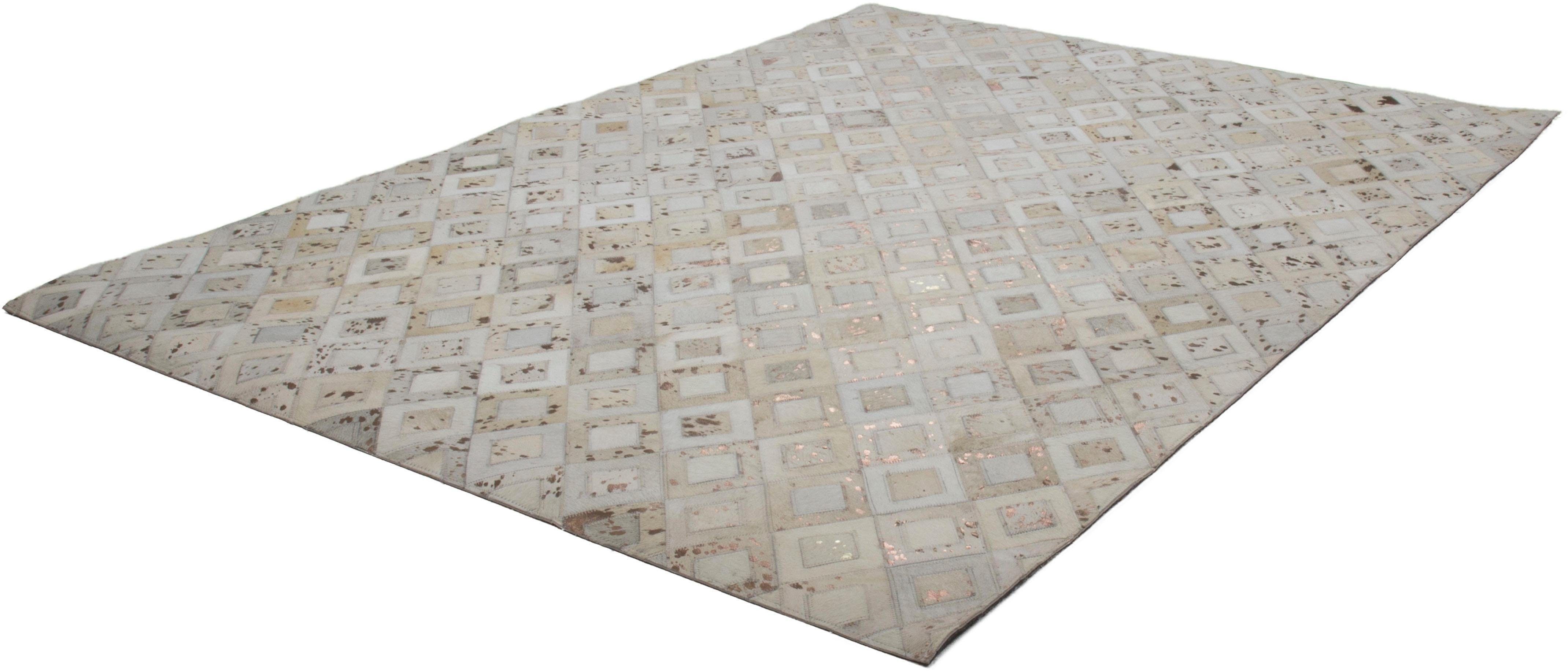 calo-deluxe Vachtvloerkleed Scarllet 110 echte runderhuid, woonkamer