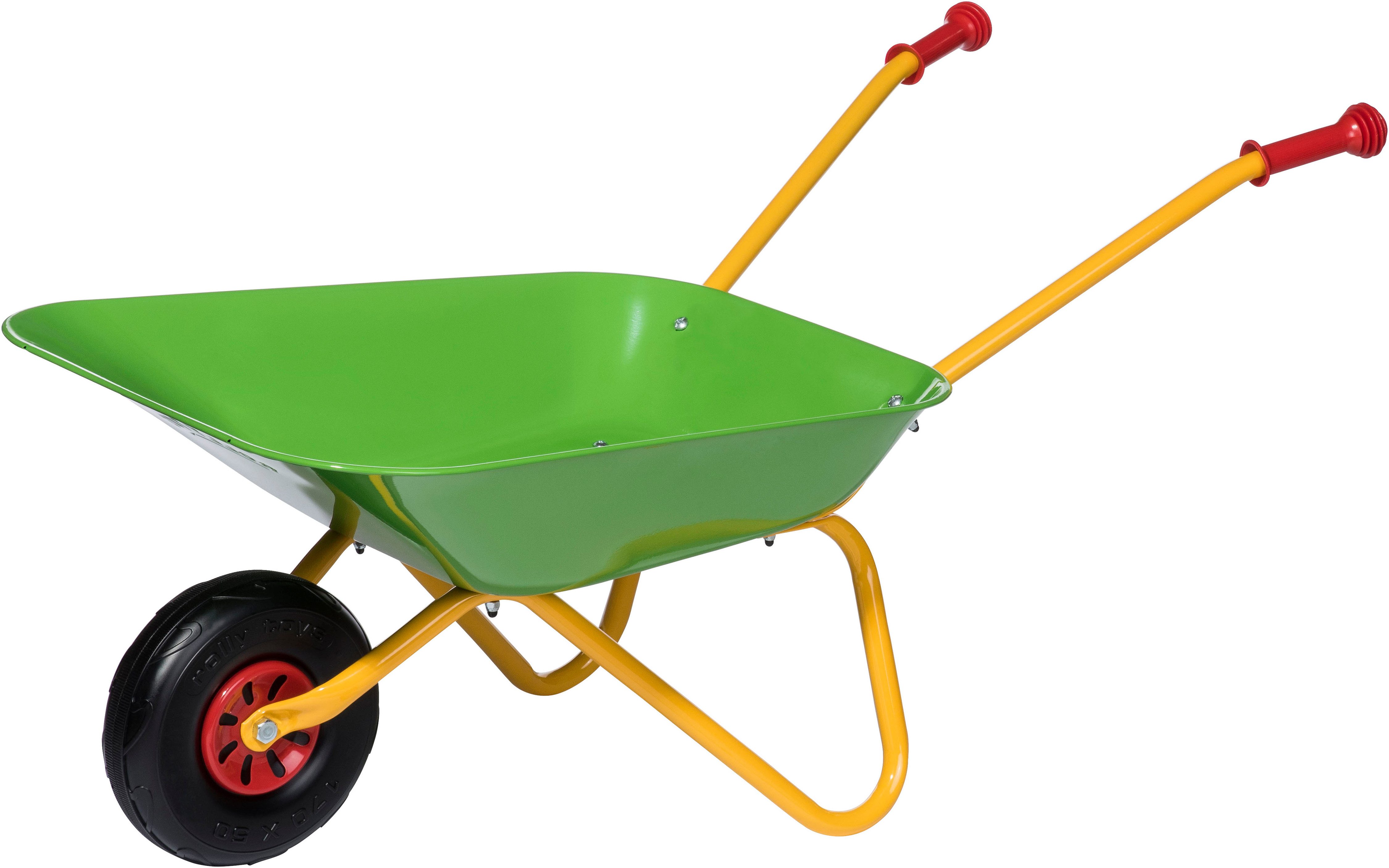 rolly toys® Kruiwagen RollyMetaalkruiwagen, groen/geel