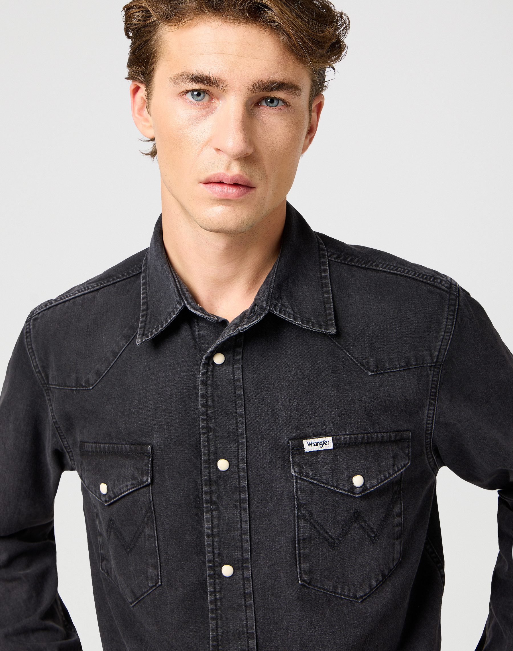 Wrangler Overhemd met lange mouwen Western Shirt