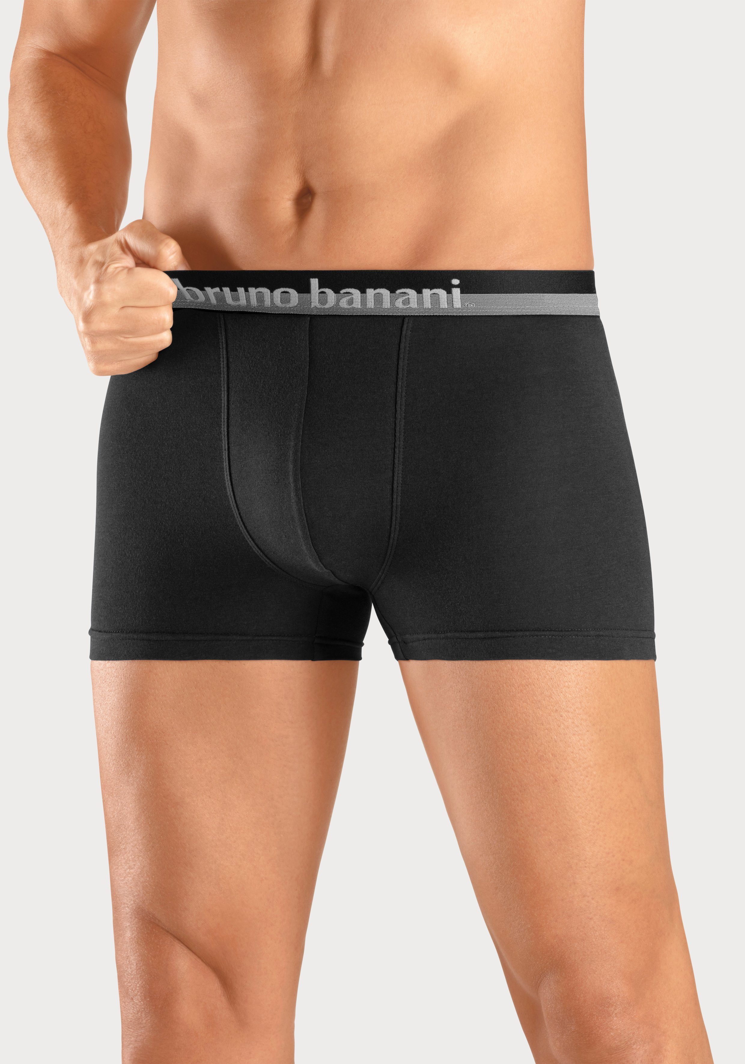 Bruno Banani Boxershort voor heren met superieure logoprint op de band (set, 4 stuks)