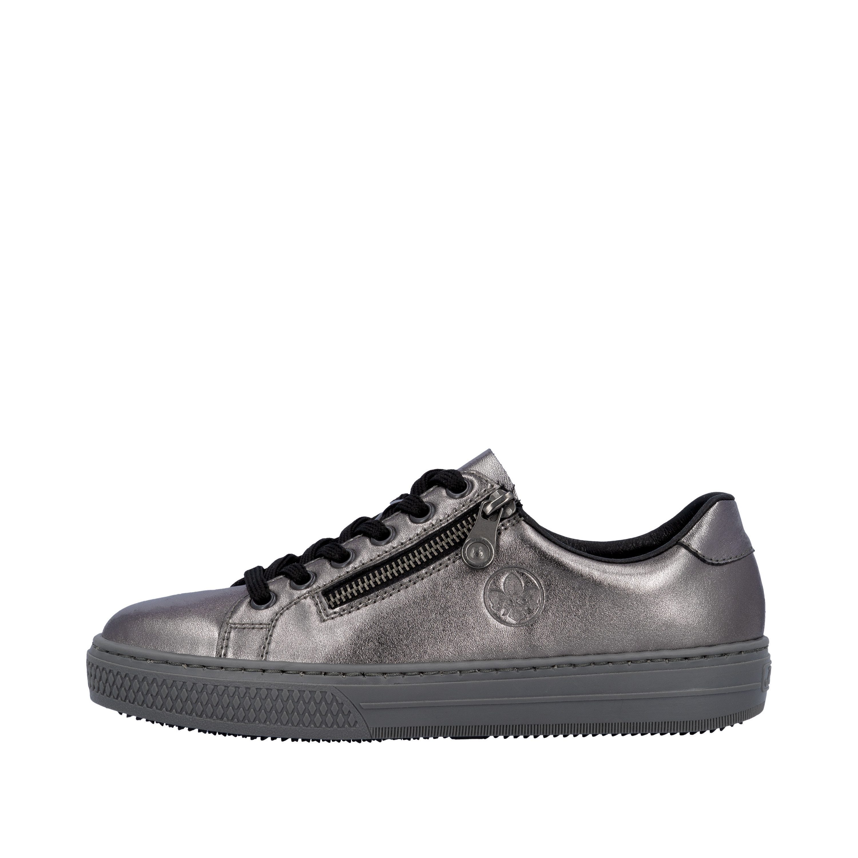 Rieker Sneakers met memosoft-binnenzool, vrijetijdsschoen, lage schoen, veterschoen