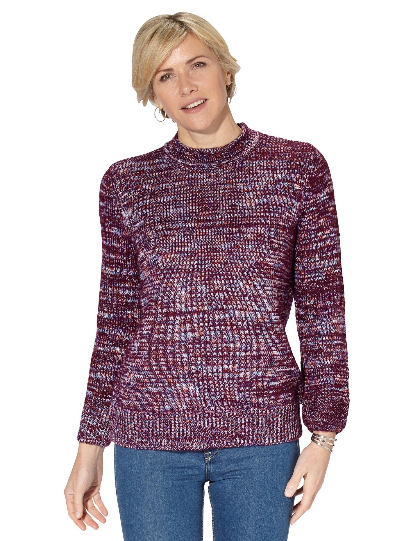 Casual Looks Trui met staande kraag Trui