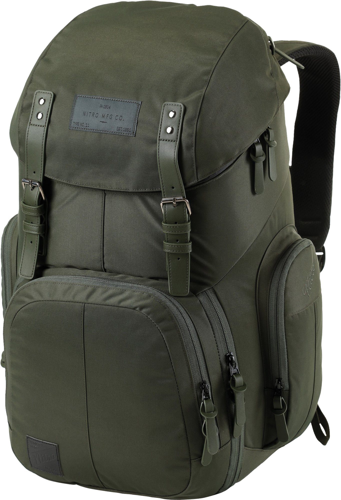 NITRO Laptoprugzak Weekendtas Reiserugzak met laptopvak, schoolrugzak, wanderrugzak