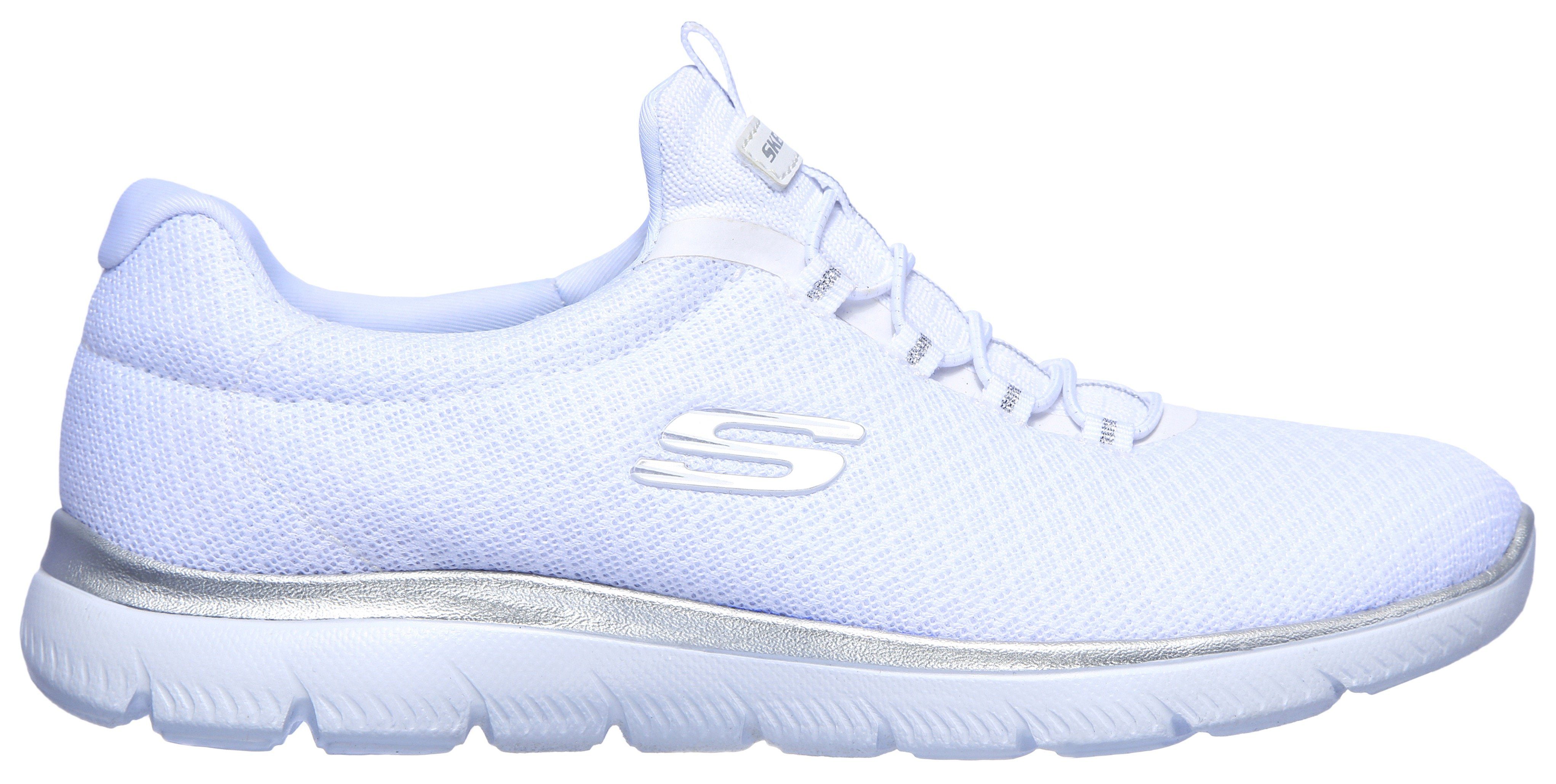 Skechers Slip-on sneakers Summits Vrijetijdsschoen, comfortabele schoen met schokabsorberende tussenzool