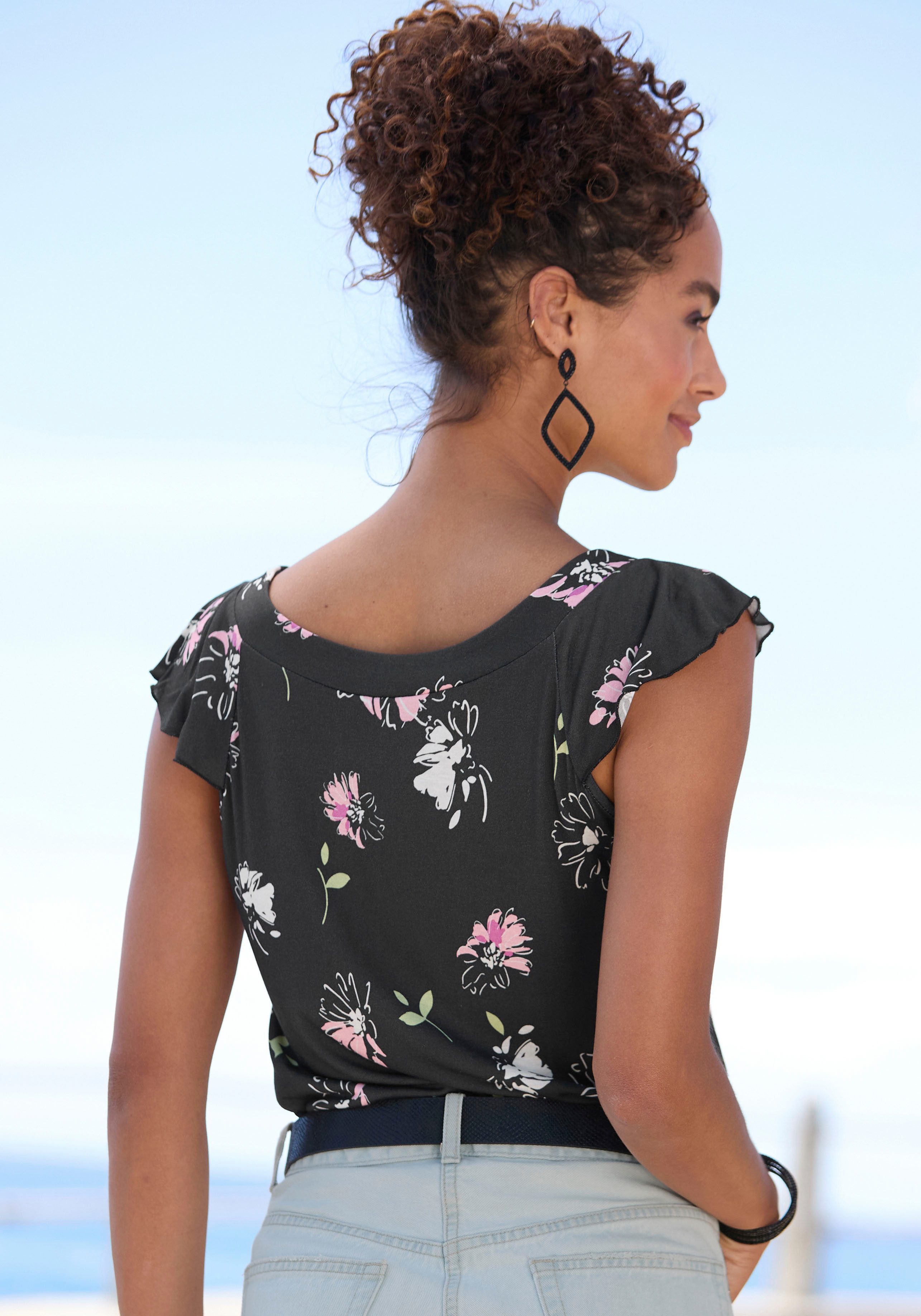 Vivance Shirt met ronde hals