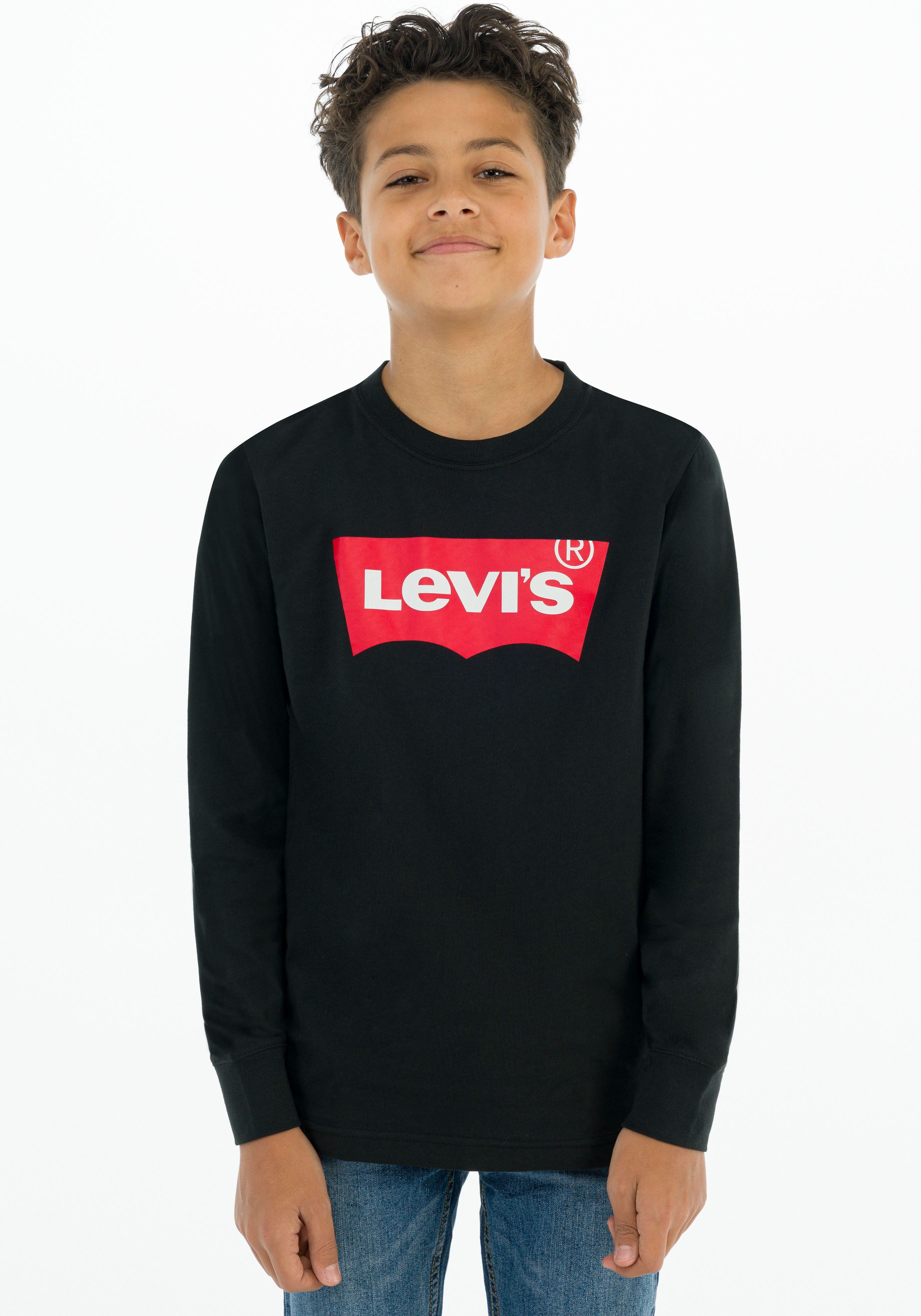 Levi's Kidswear Shirt met lange mouwen L/S BATWING TEE
