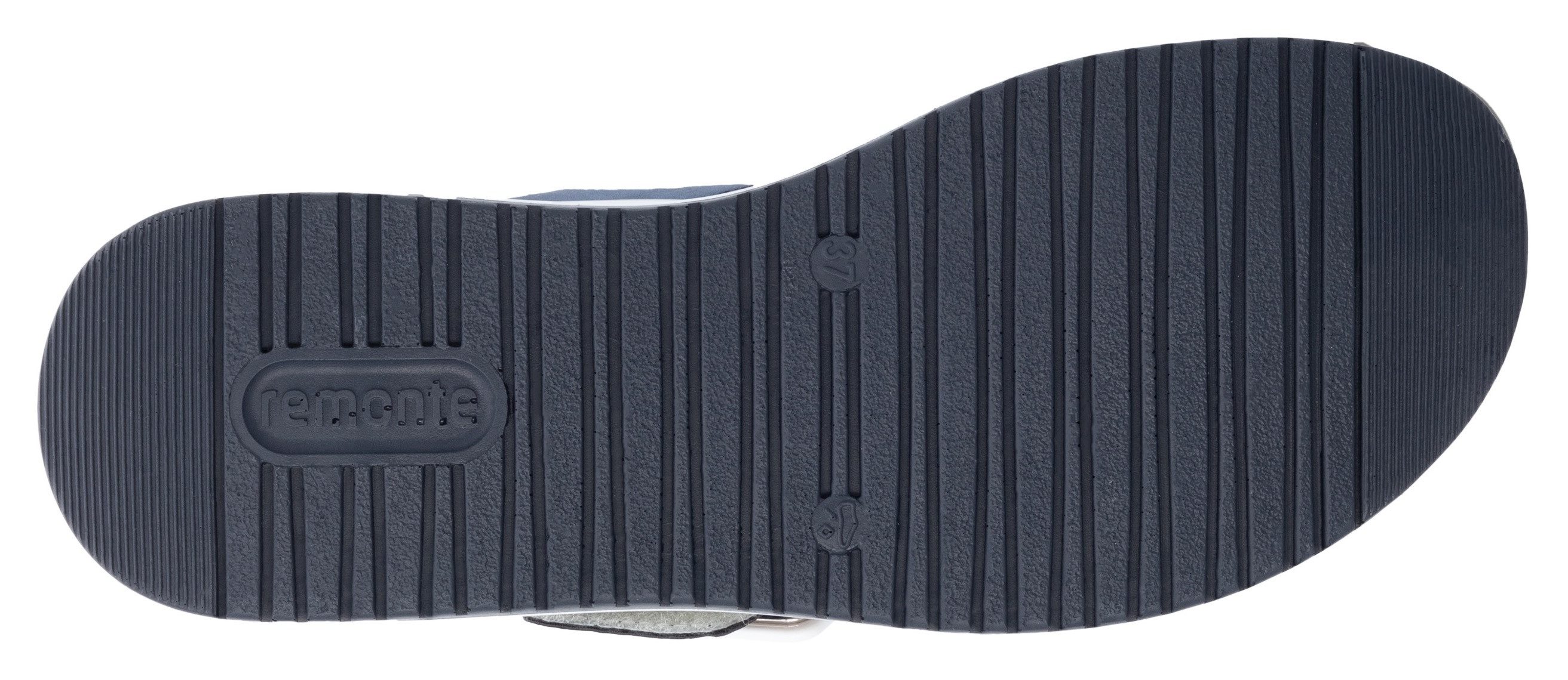 Remonte Sleehaksandaaltjes ELLE-Collection , zomerschoen, sandalen, comfortschoen met praktische klittenbandsluitingen