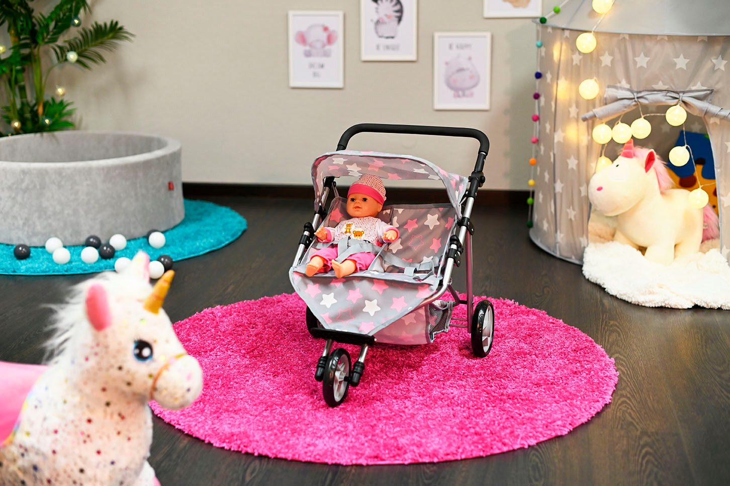 Knorrtoys® Poppen-duobuggy Duo