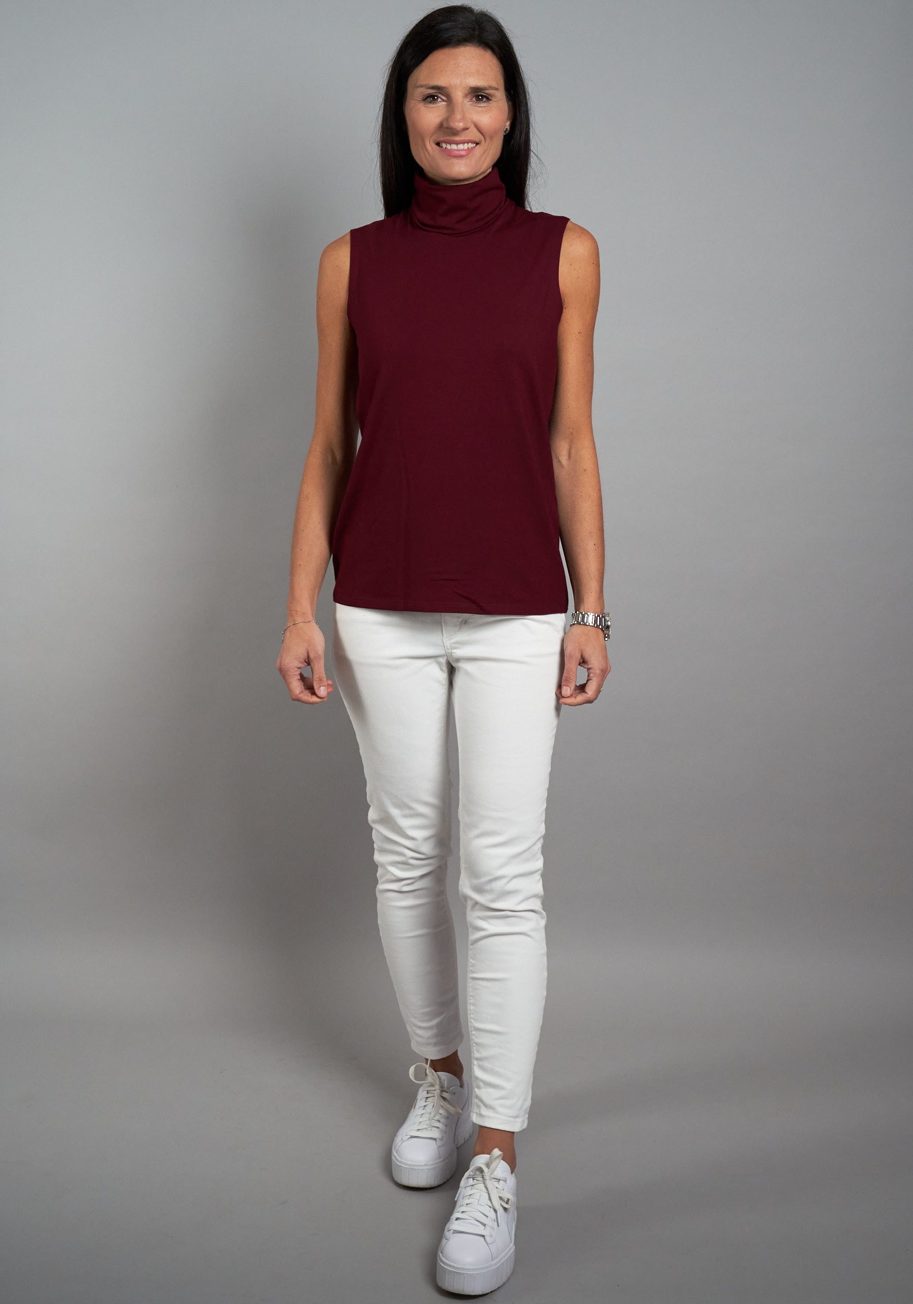 Seidel Moden Tanktop met col made in germany