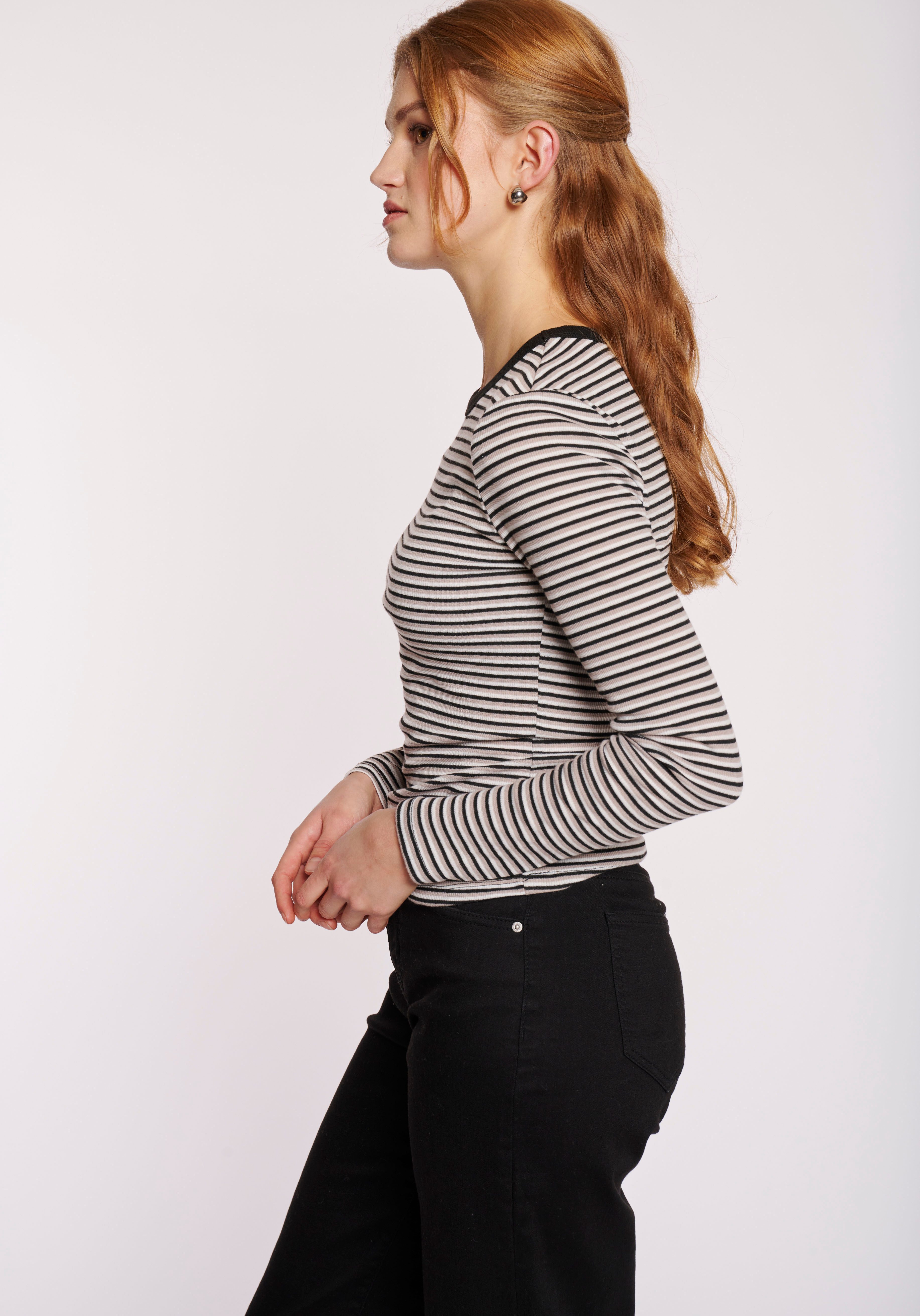HaILYS Shirt met lange mouwen LS C TP Co44rry