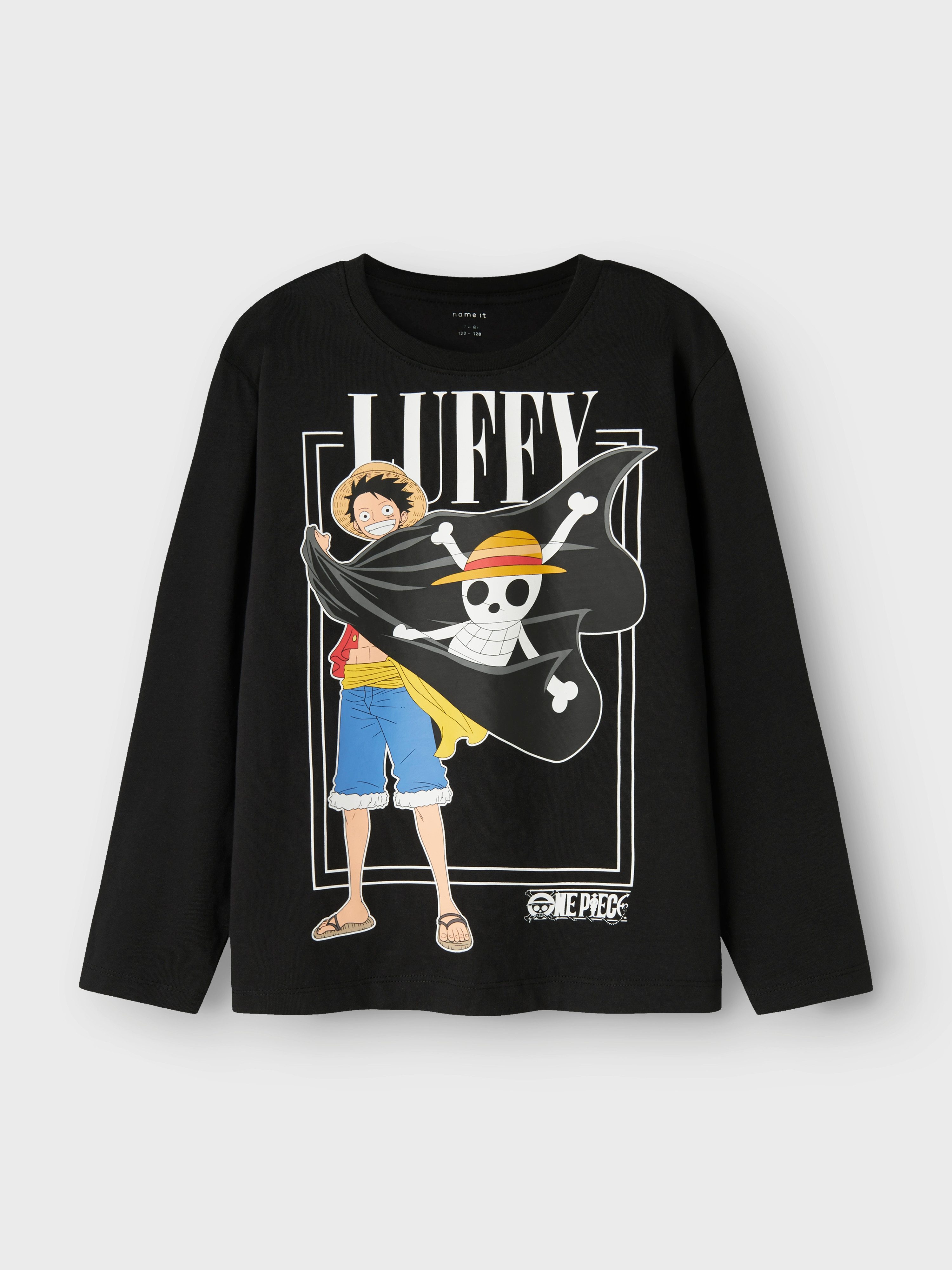 Name It Shirt met lange mouwen NKMARK ONEPIECE LS NREG TOP BOX NOOS VDE