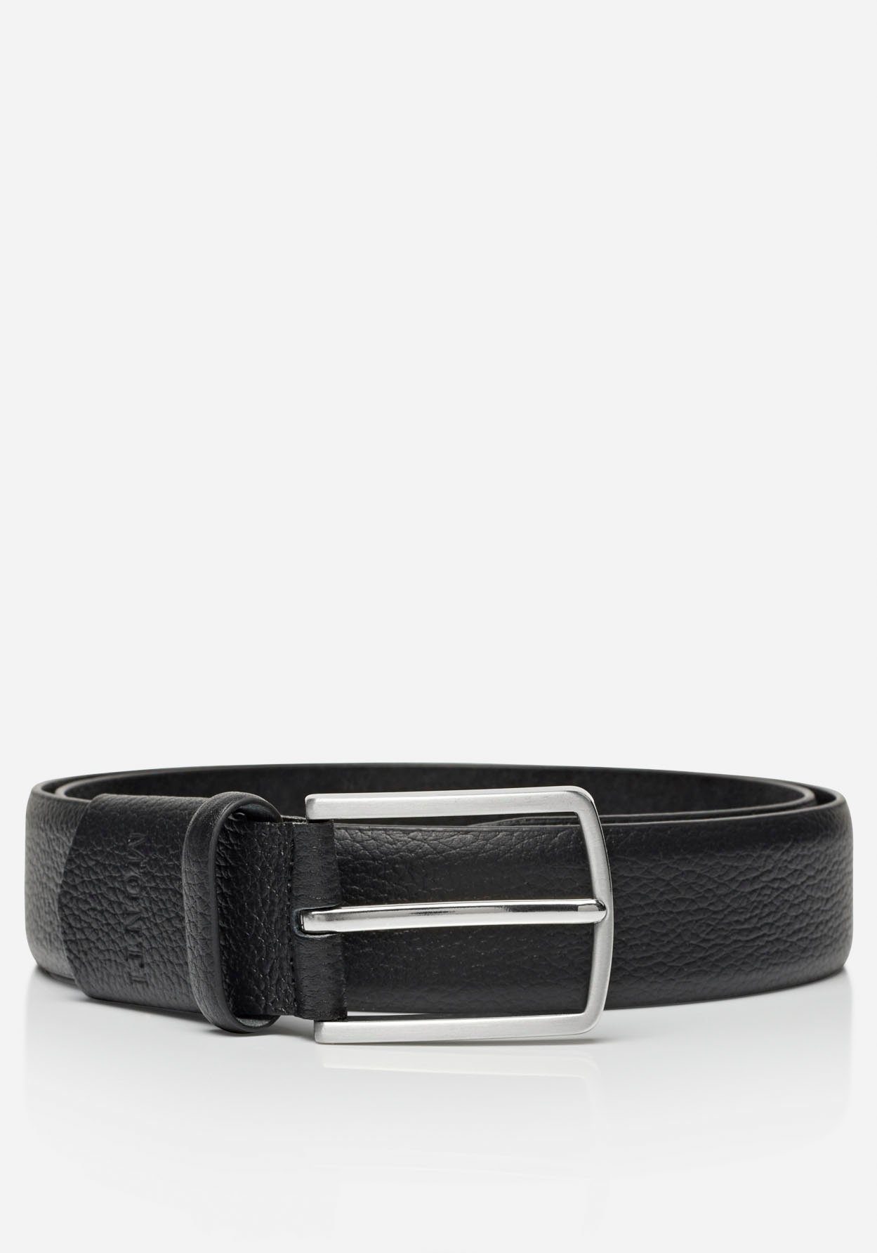 MONTI Synthetische riem Moskau 3,5 cm breed, met rekband, casual-business-sportief, tot maat 125