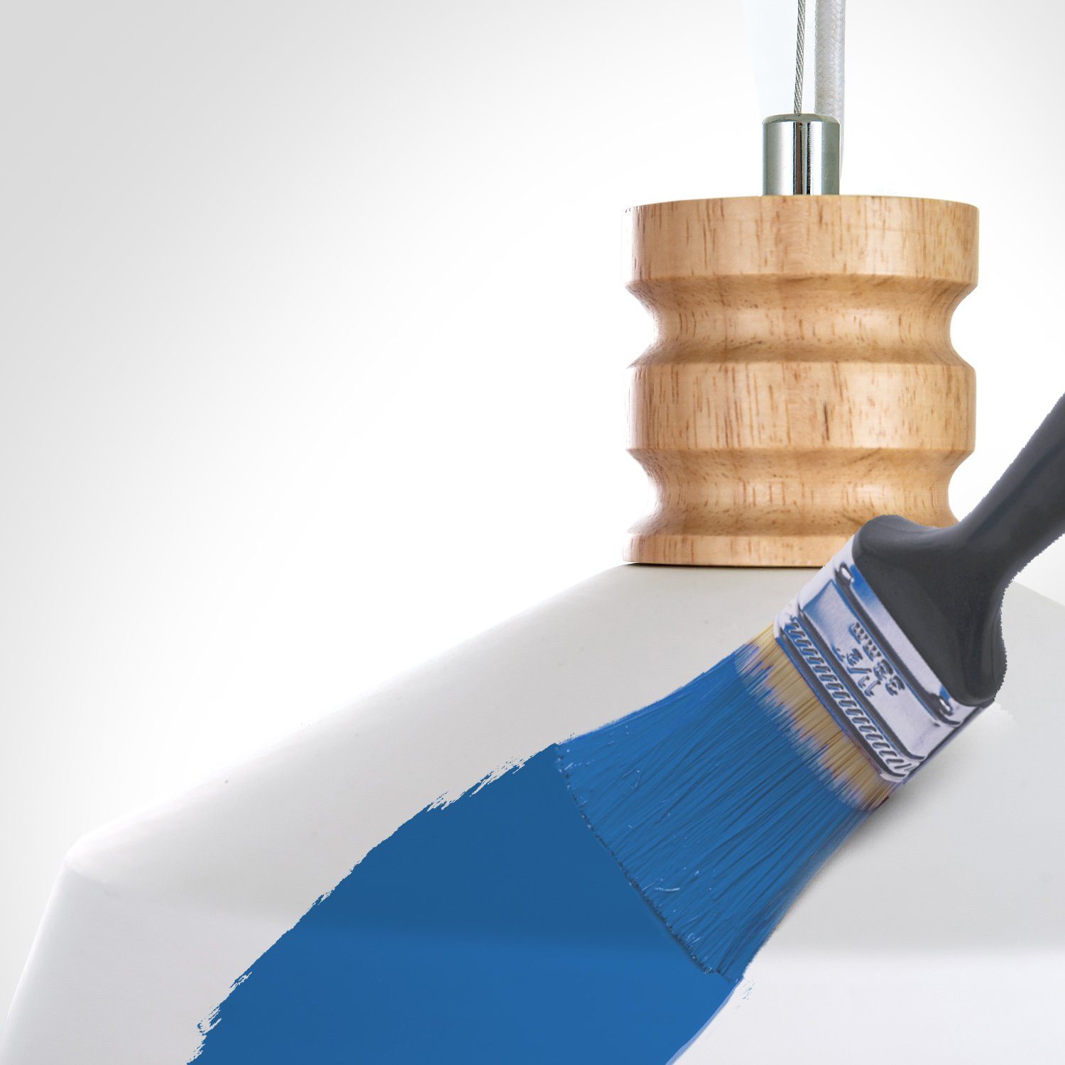 Paco Home Hanglamp Kotter Led, E27, lamp voor woonkamer eetkamer keuken, in hoogte verstelbaar