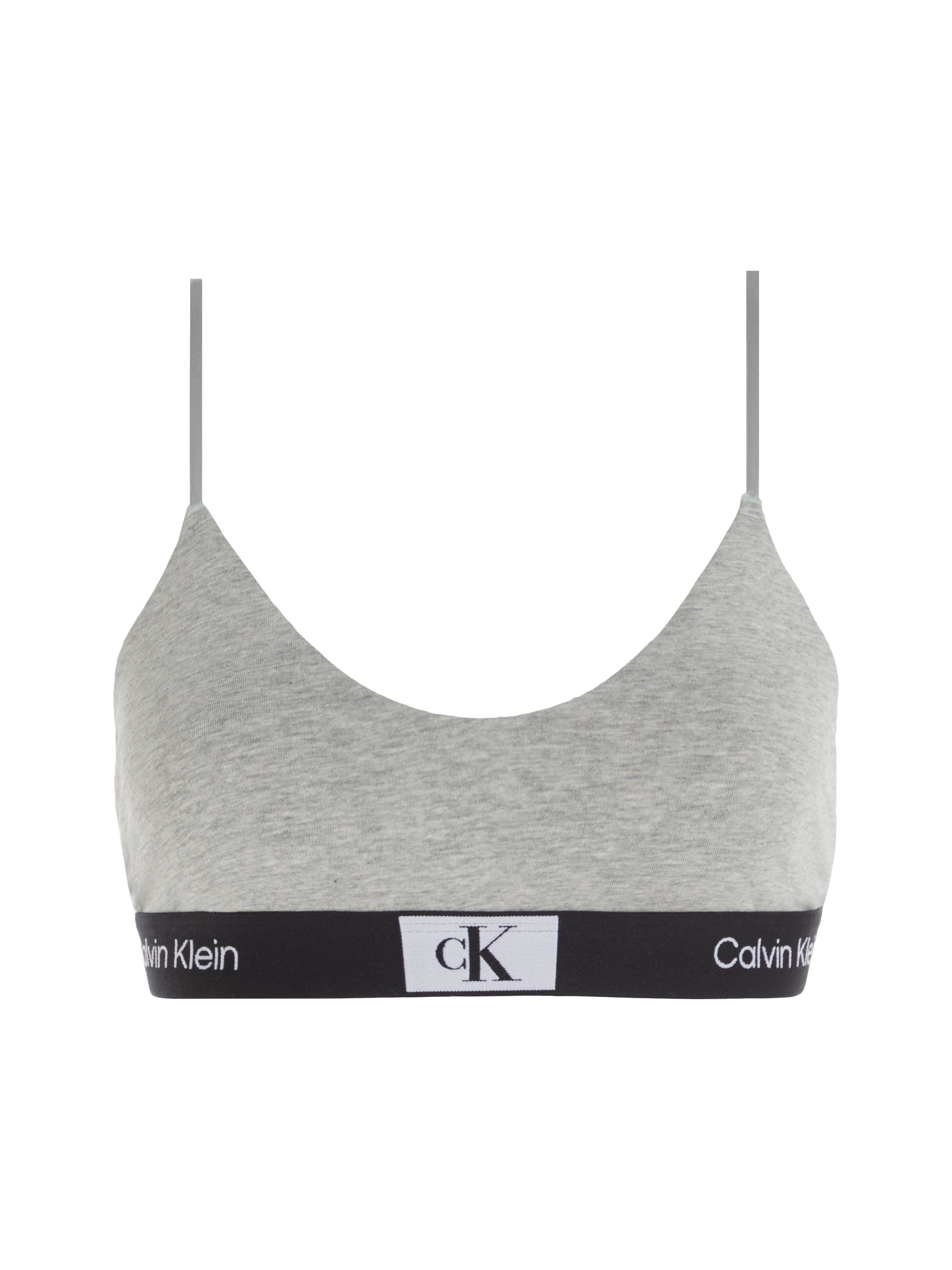 Calvin Klein Bralette UNLINED BRALETTE met klassieke tailleband met ck logo