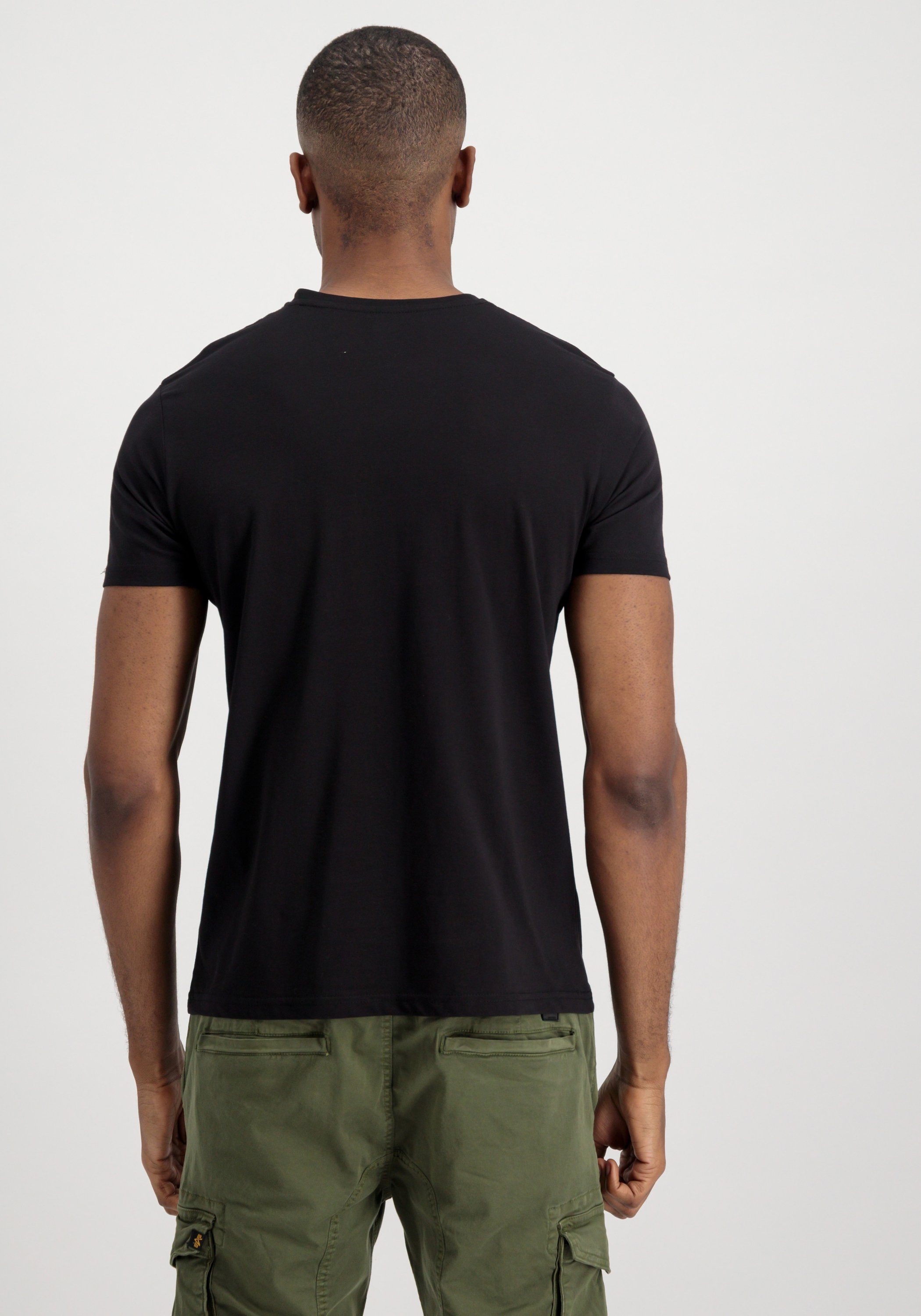 Alpha Industries T-shirt Alpha Industries Mannen - T-shirts Basis T-shirt 2-pack
