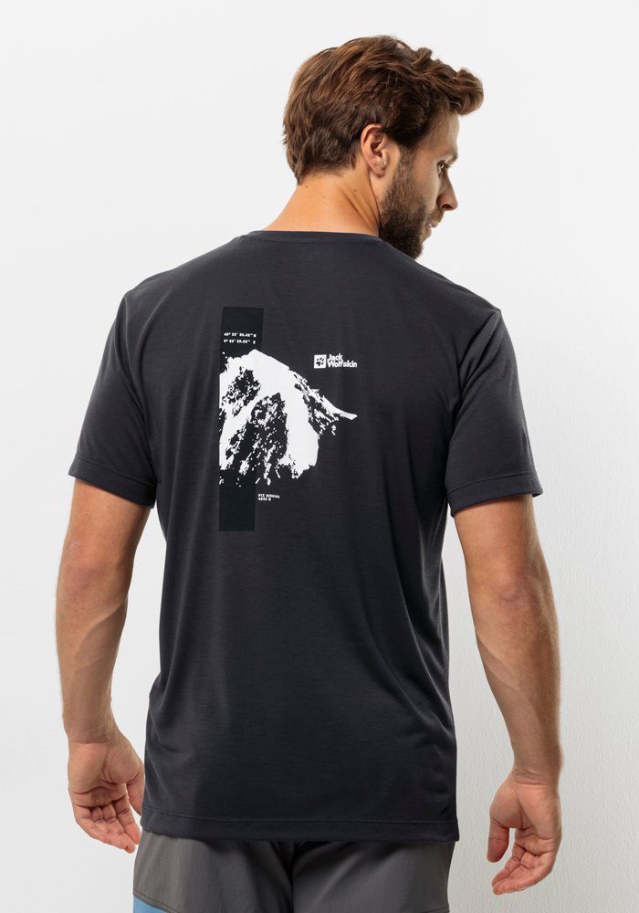 Jack Wolfskin T-shirt VONNAN S/S GRAPHIC T M