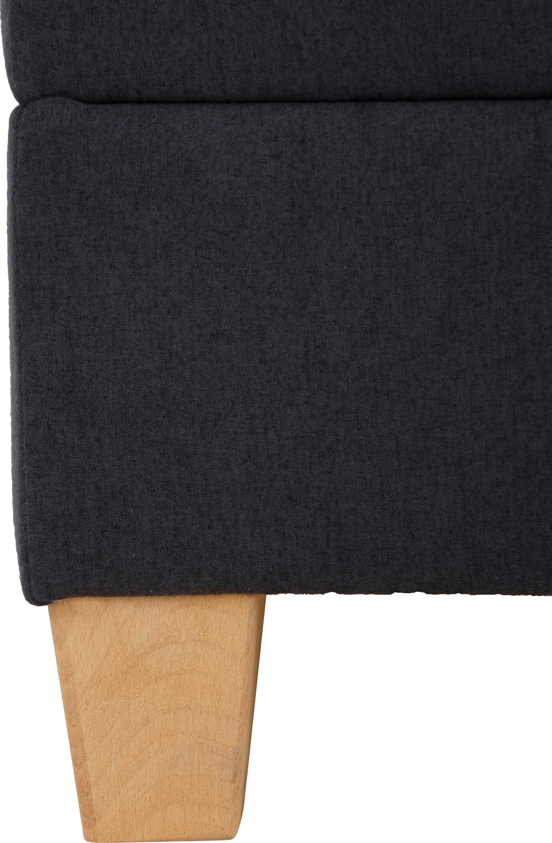 Home affaire Boxspring Lonrai in h2, h3 & h4 en xxl - verlengde 220 cm kiesbaar, incl. topper