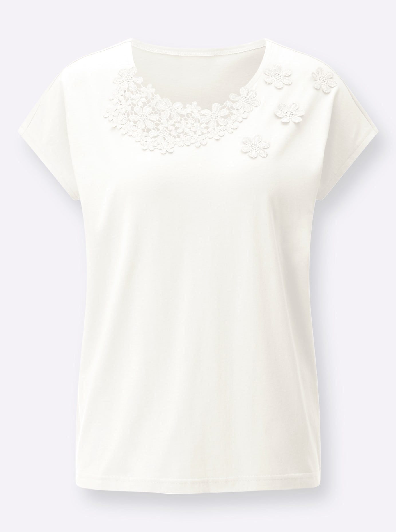 Classic Basics Shirt met ronde hals Shirt (1-delig)