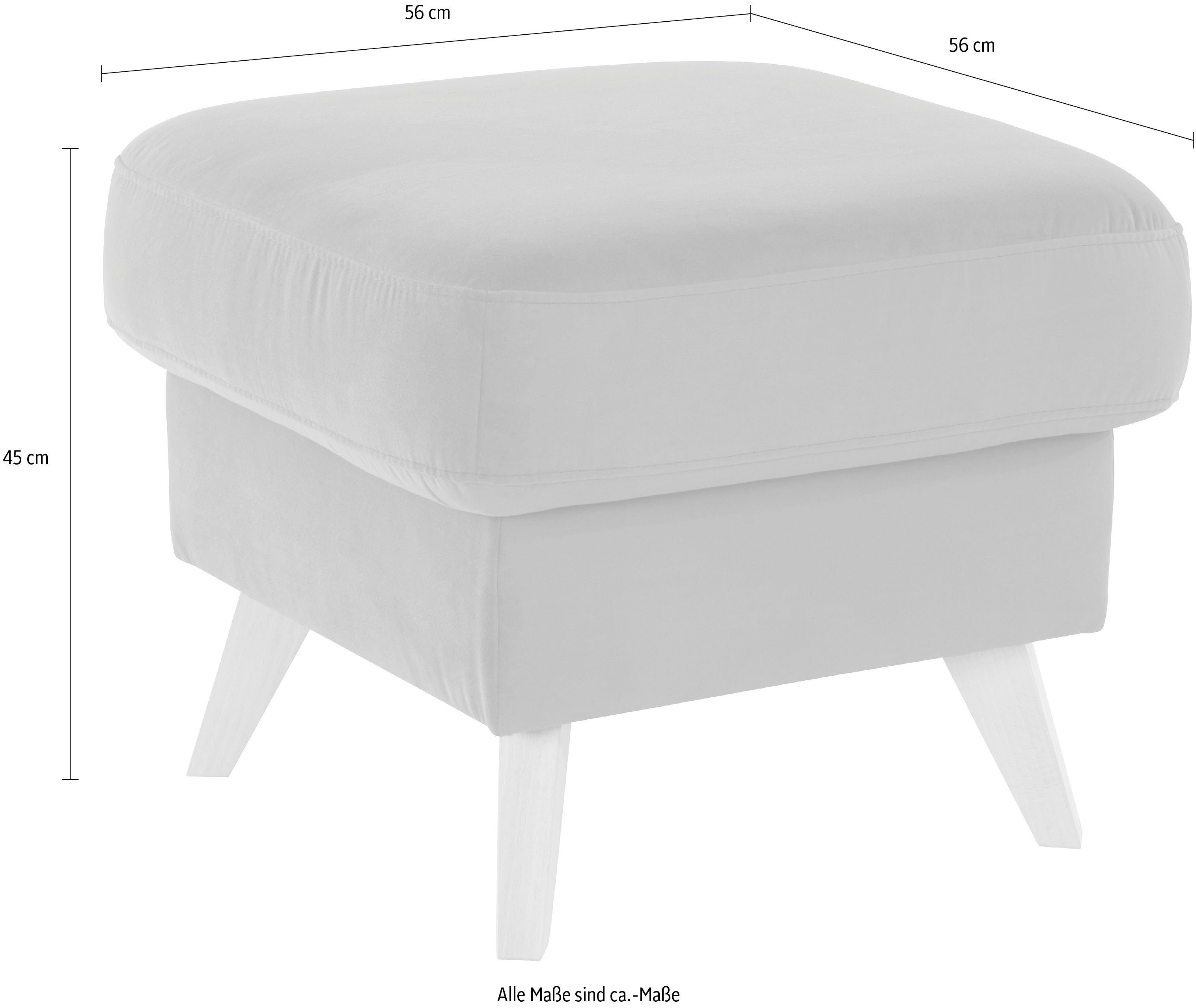 exxpo - sofa fashion Hocker Nappa met praktische opbergruimte onder de zitting