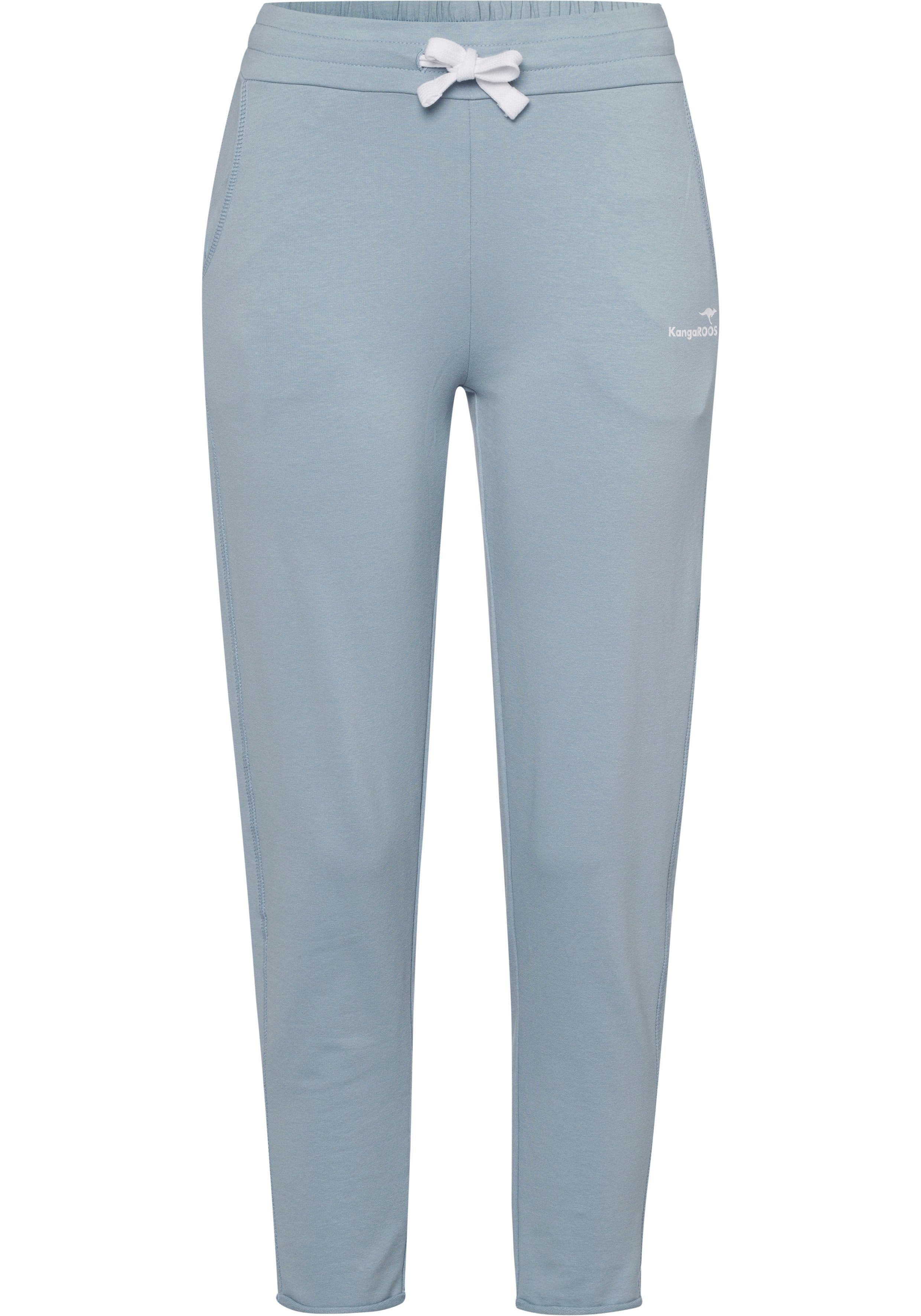 KangaROOS Joggingbroek in 7/8-lengte met logoprint