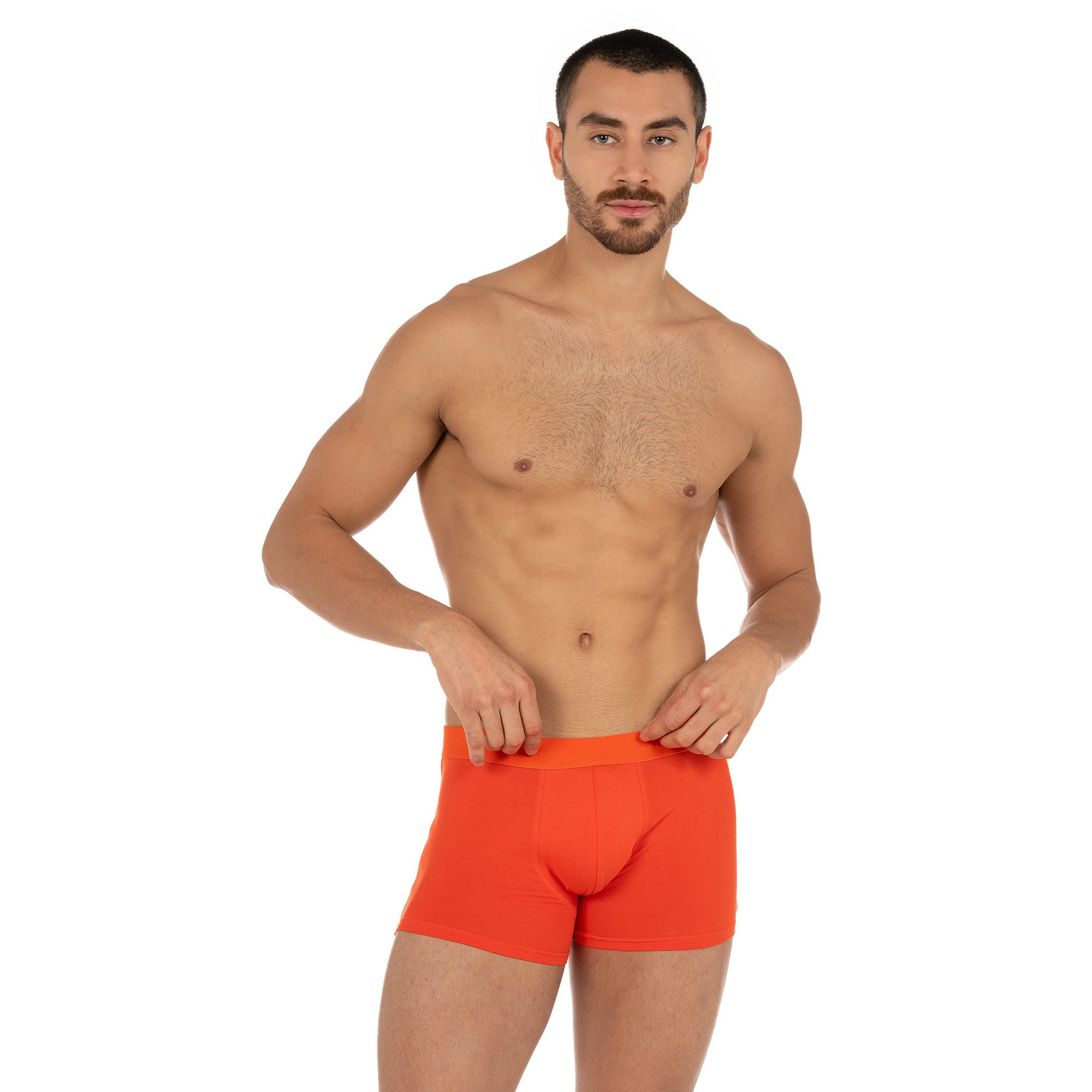 Bruno Banani Boxershort Flowing met contrastkleurige boorden (Set van 2)