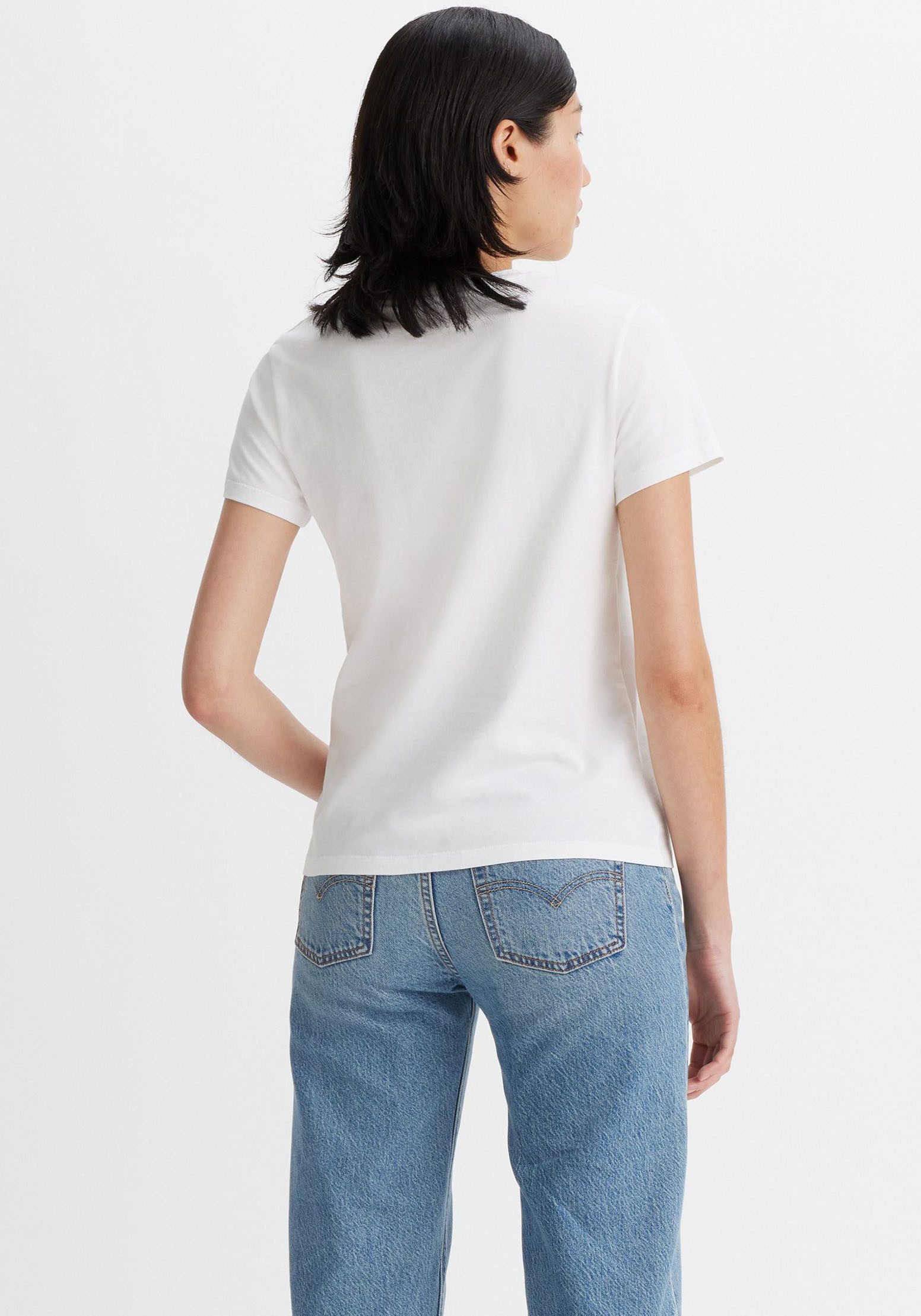 Levi's® T-shirt Mini-Logo met klein logoborduursel op borsthoogte (2-delig, Set van 2)