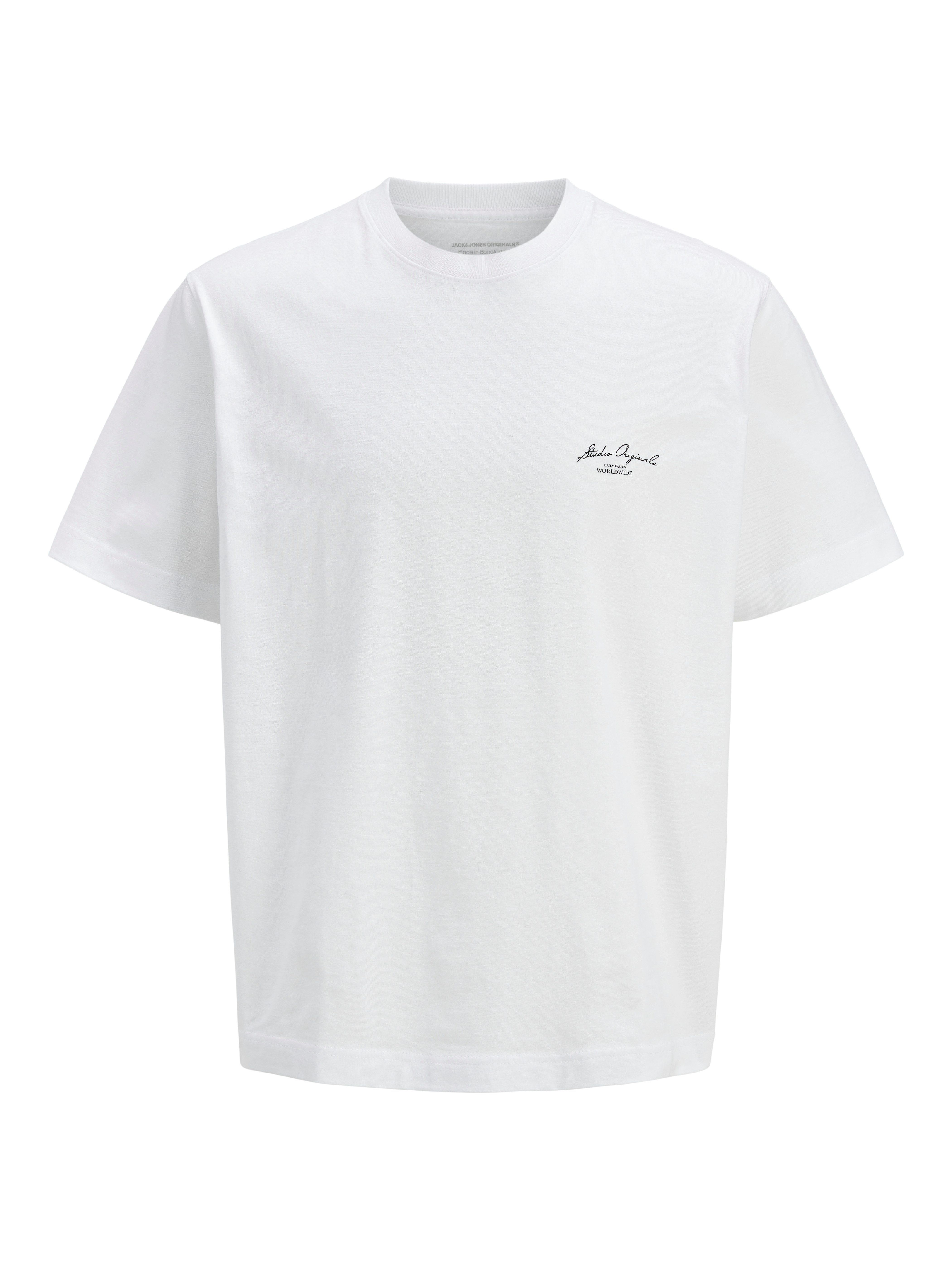 Jack & Jones T-shirt JORISLINGTON BACK TEE SS CREW NECK SN