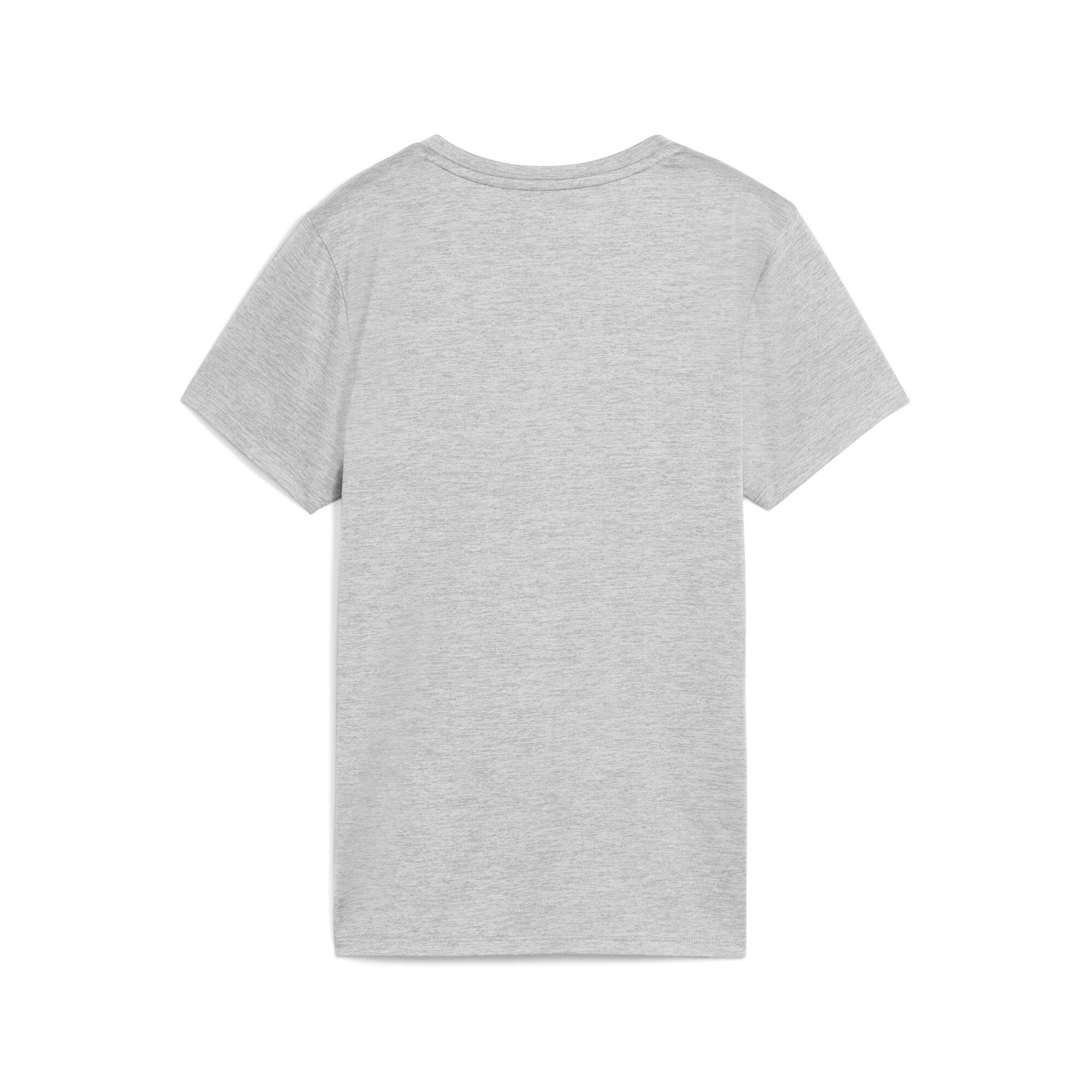PUMA Trainingsshirt W TAD ESSENTIAL HEATHER LOGO TEE