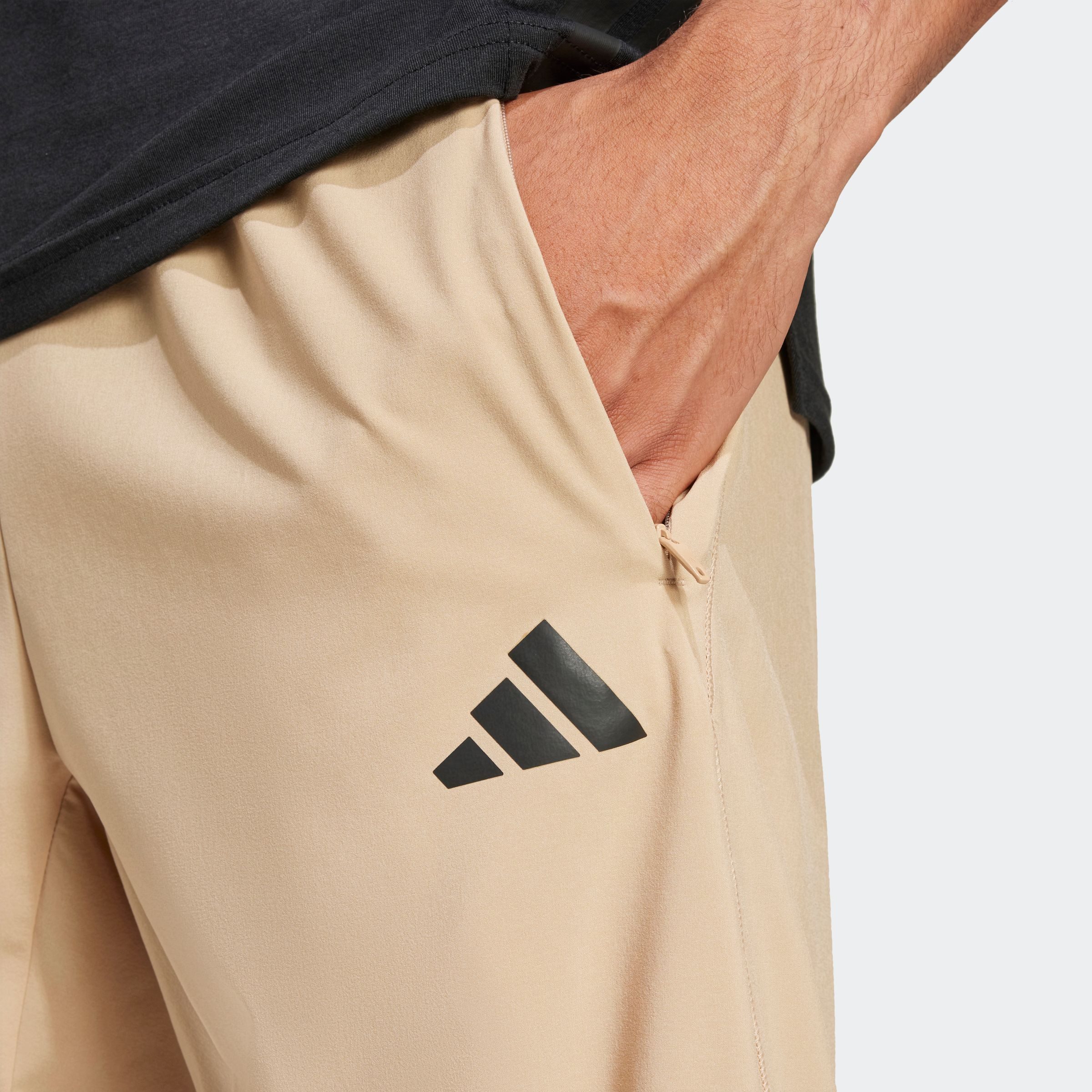adidas Performance Sportbroek GYM+ 3S WV PANT (1-delig)