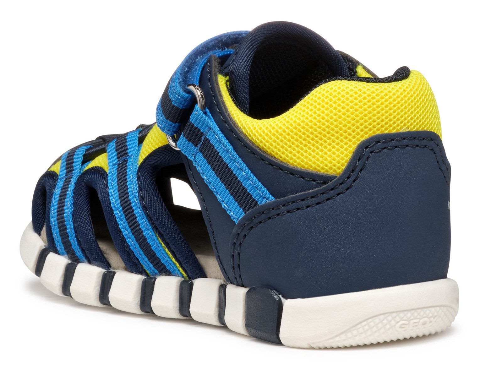 Geox Babyschoentjes B SANDAL IUPIDOO BOY , trekking-sandaal, outdoorschoen, babyschoen met klittenbandsluiting