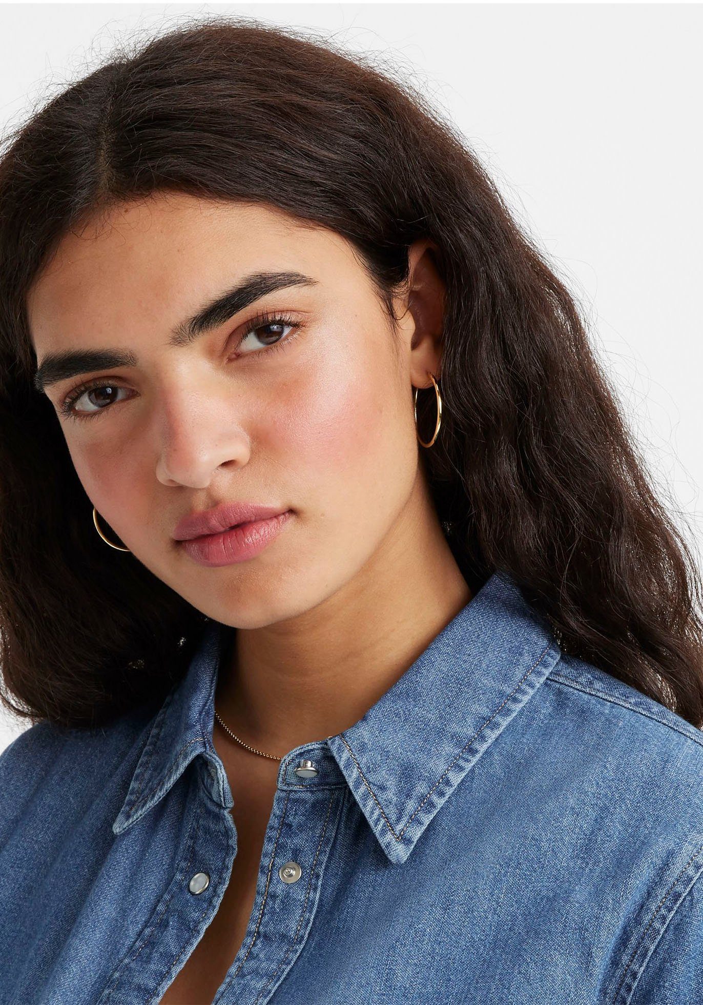 Levi's® Jeans blouse ESSENTIAL WESTERN met borstzakken met drukknopen