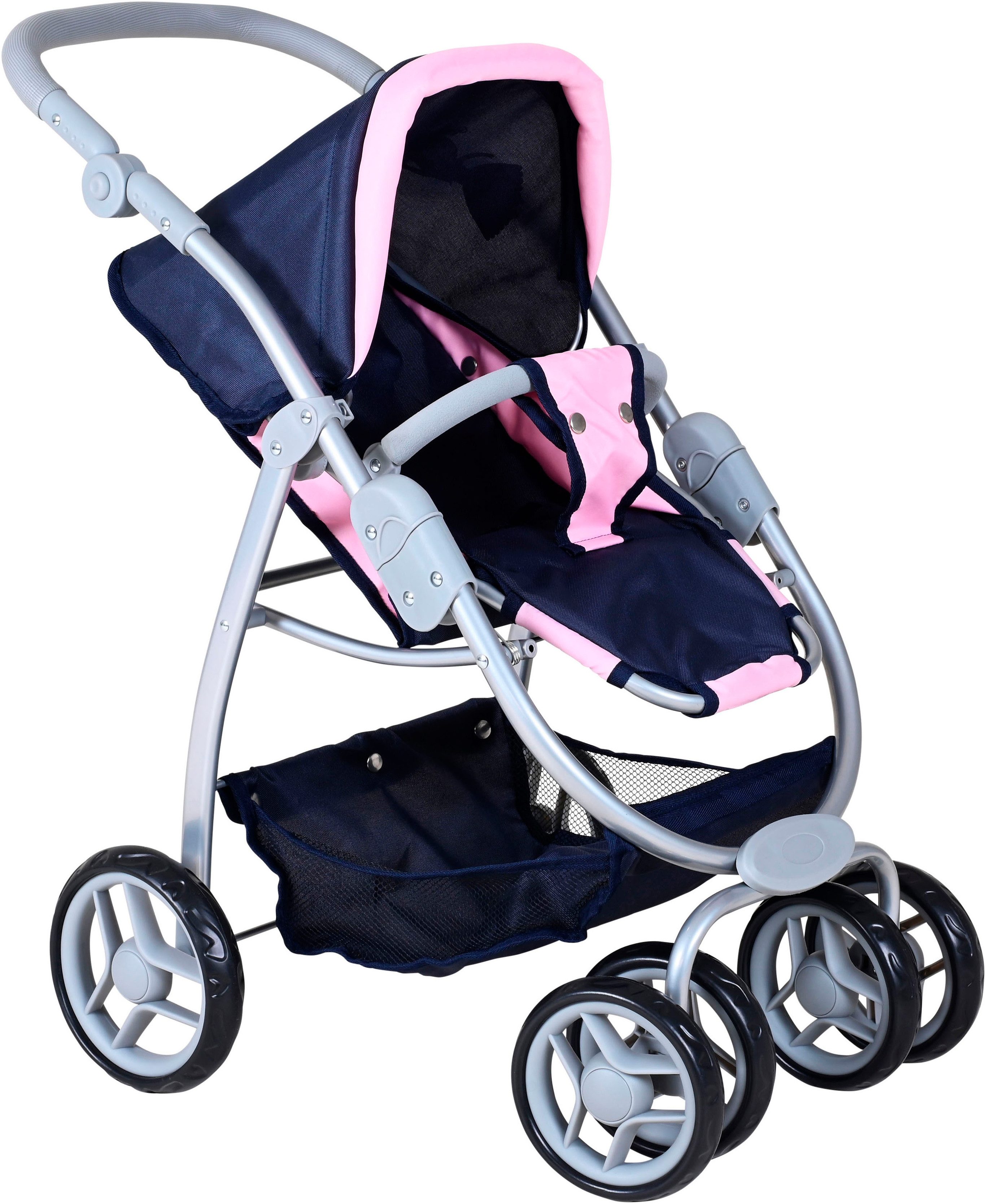 Knorrtoys® Combi-poppenwagen Coco - princess blue
