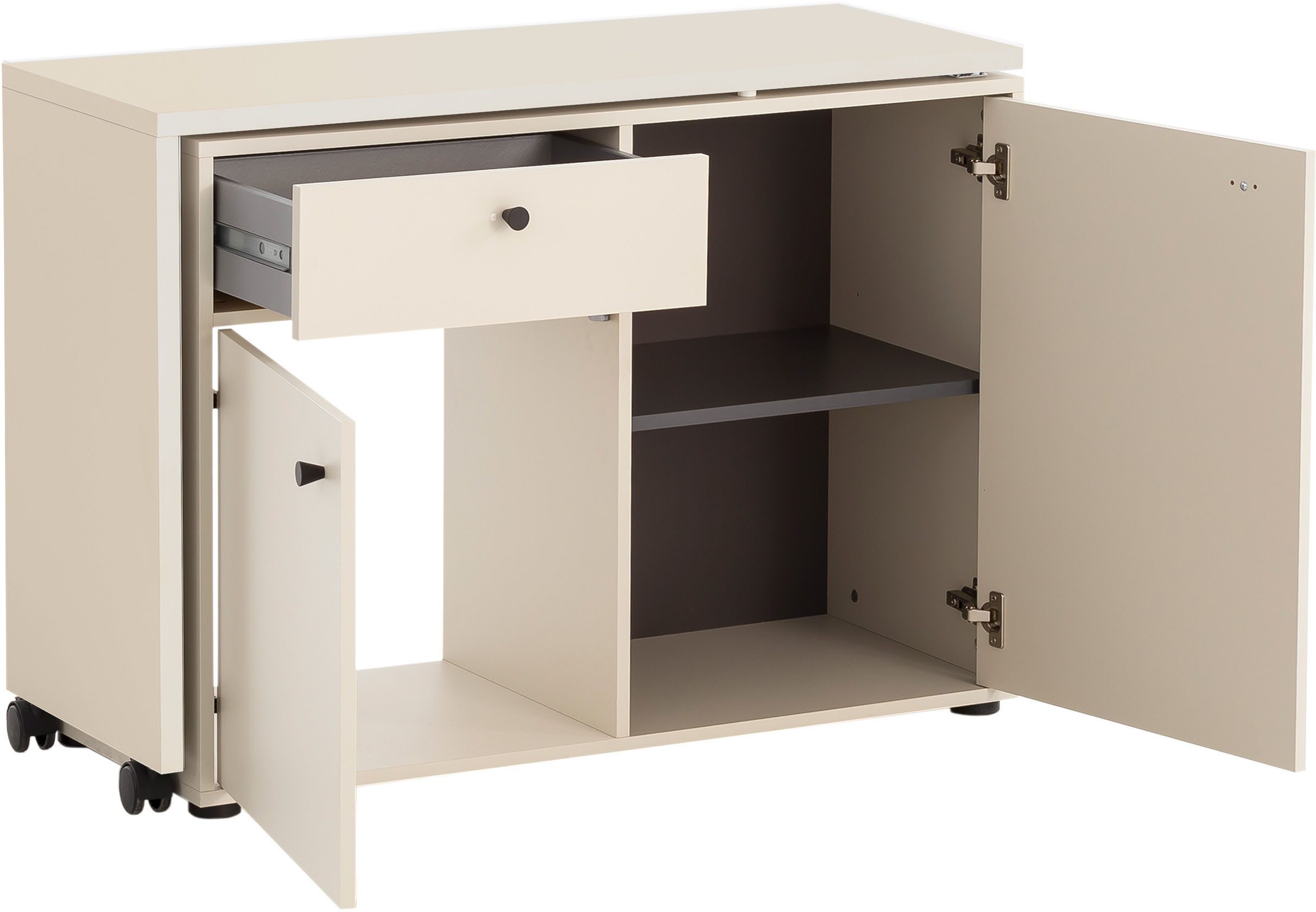 Schildmeyer Commode Lovund, breedte 104 cm Met draaibaar tafelblad