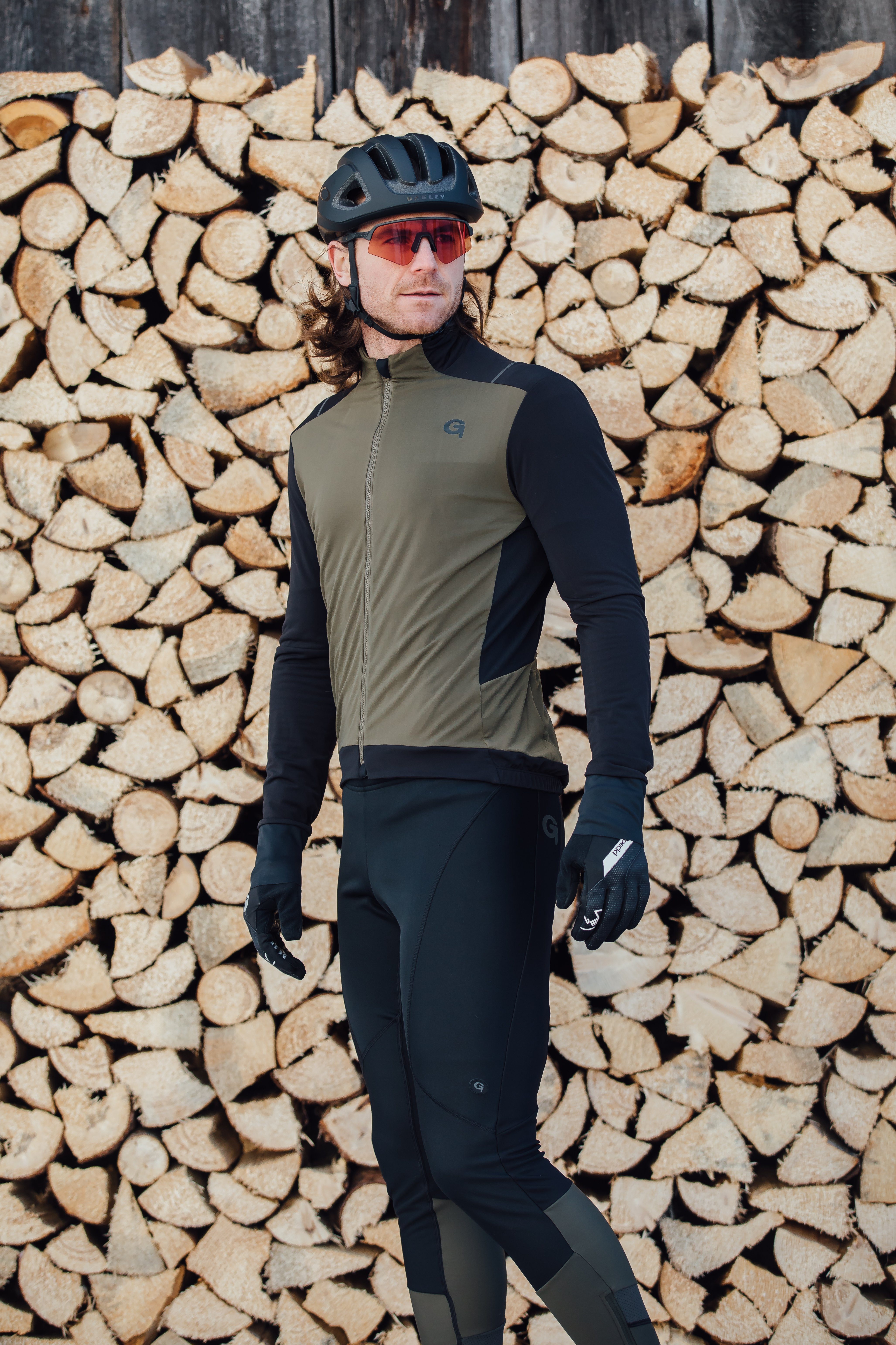 Gonso Fietsshirt BAVELLA Heren langarm fiets-trui met efficiënte warmte-isolatie