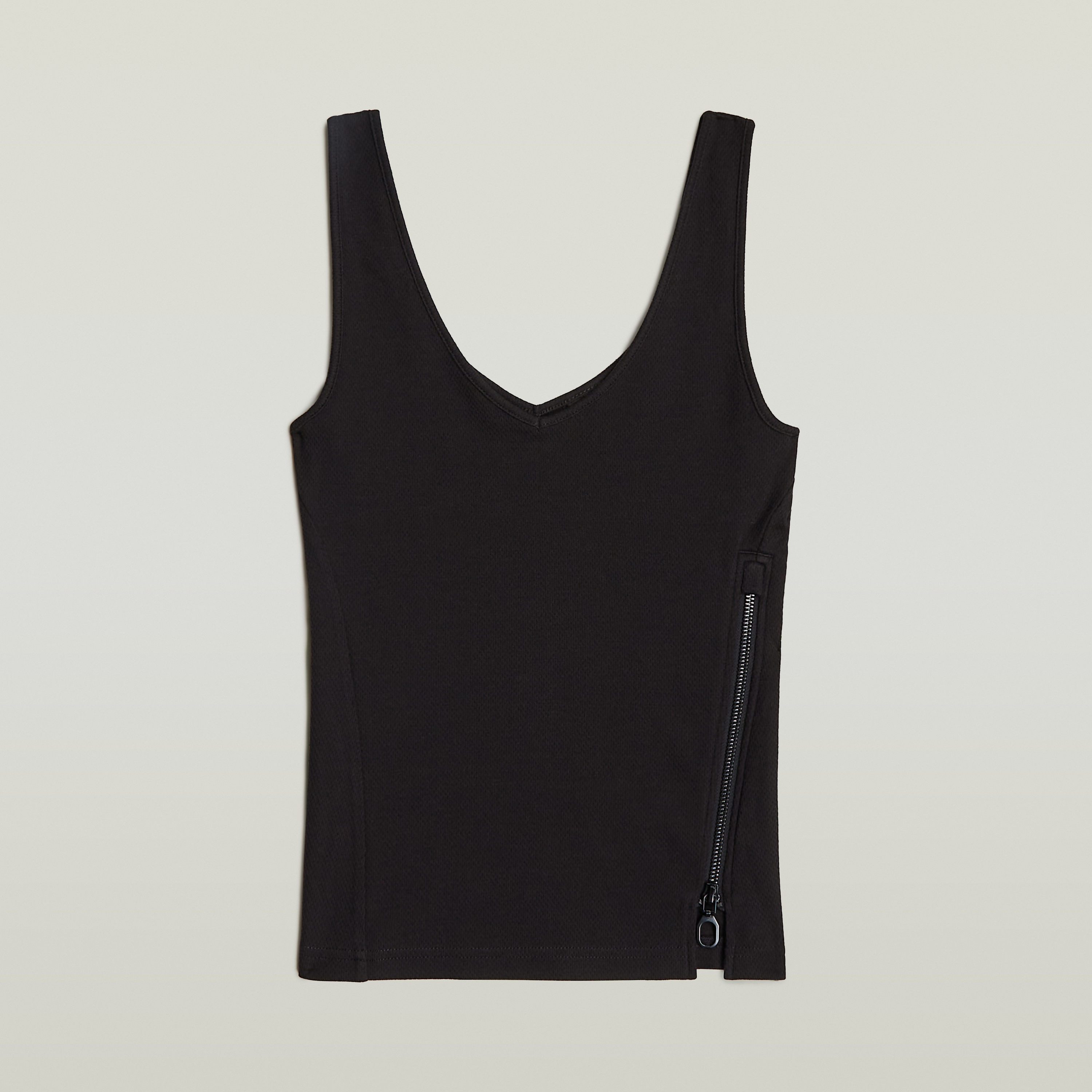 G-Star RAW Top Asymmetrical Zip met een ritssluiting