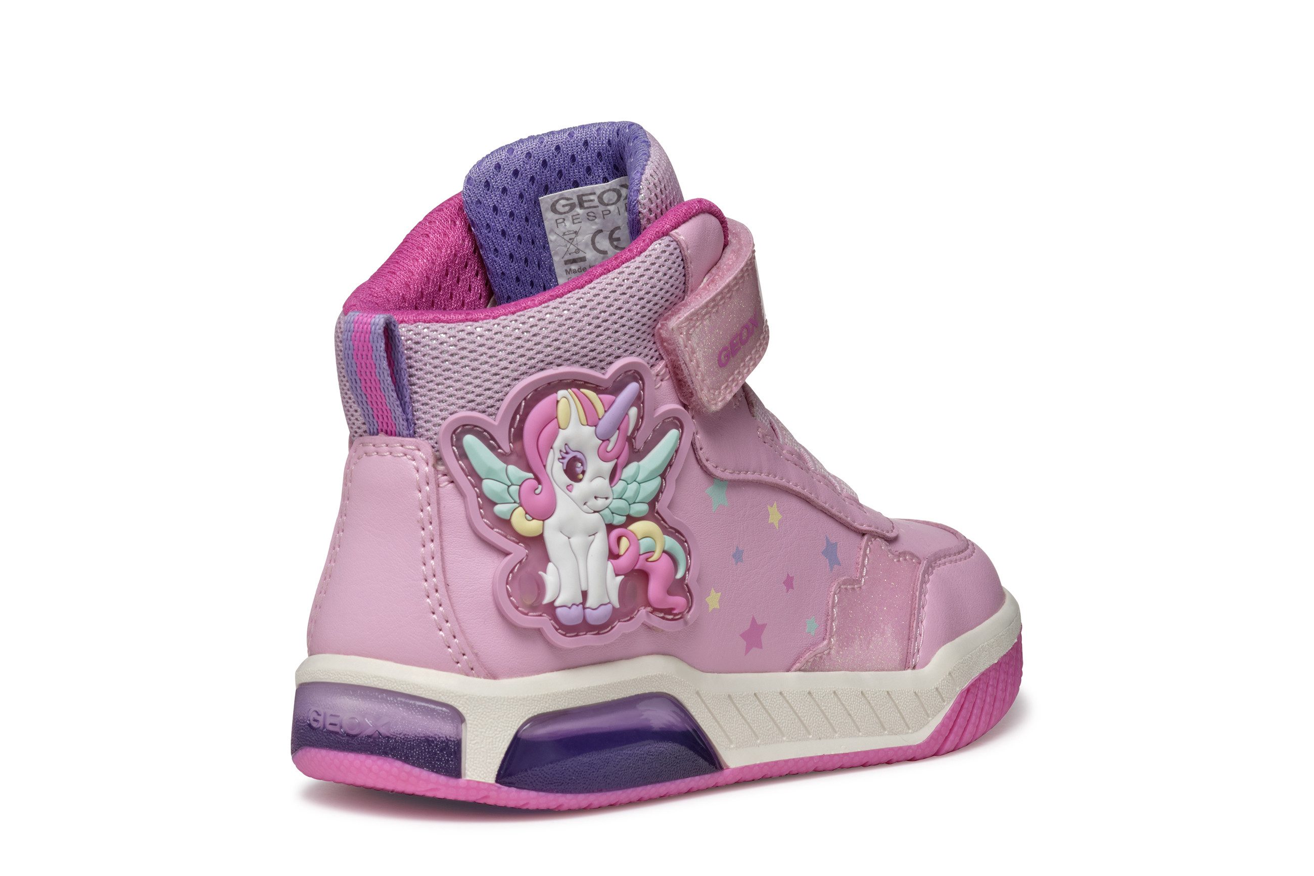 Geox Sneakers J Inek Girl knipperschoen