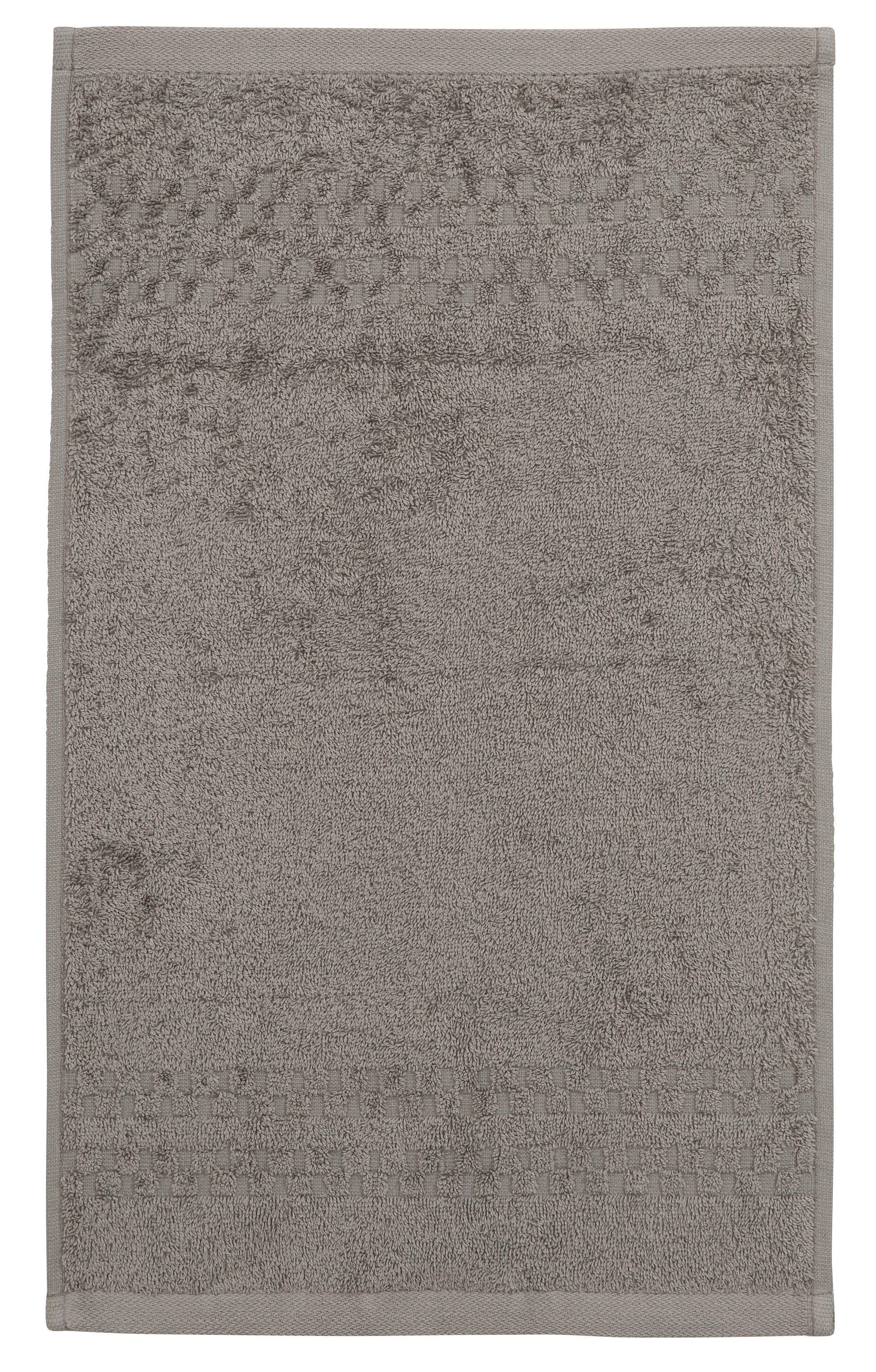 my home Gastendoeken Regona, gastendoeken (30x50cm), zacht, 500 gr/m² Premium handdoeken met bies, handdoekset, 100% katoen (set, 6-delig)