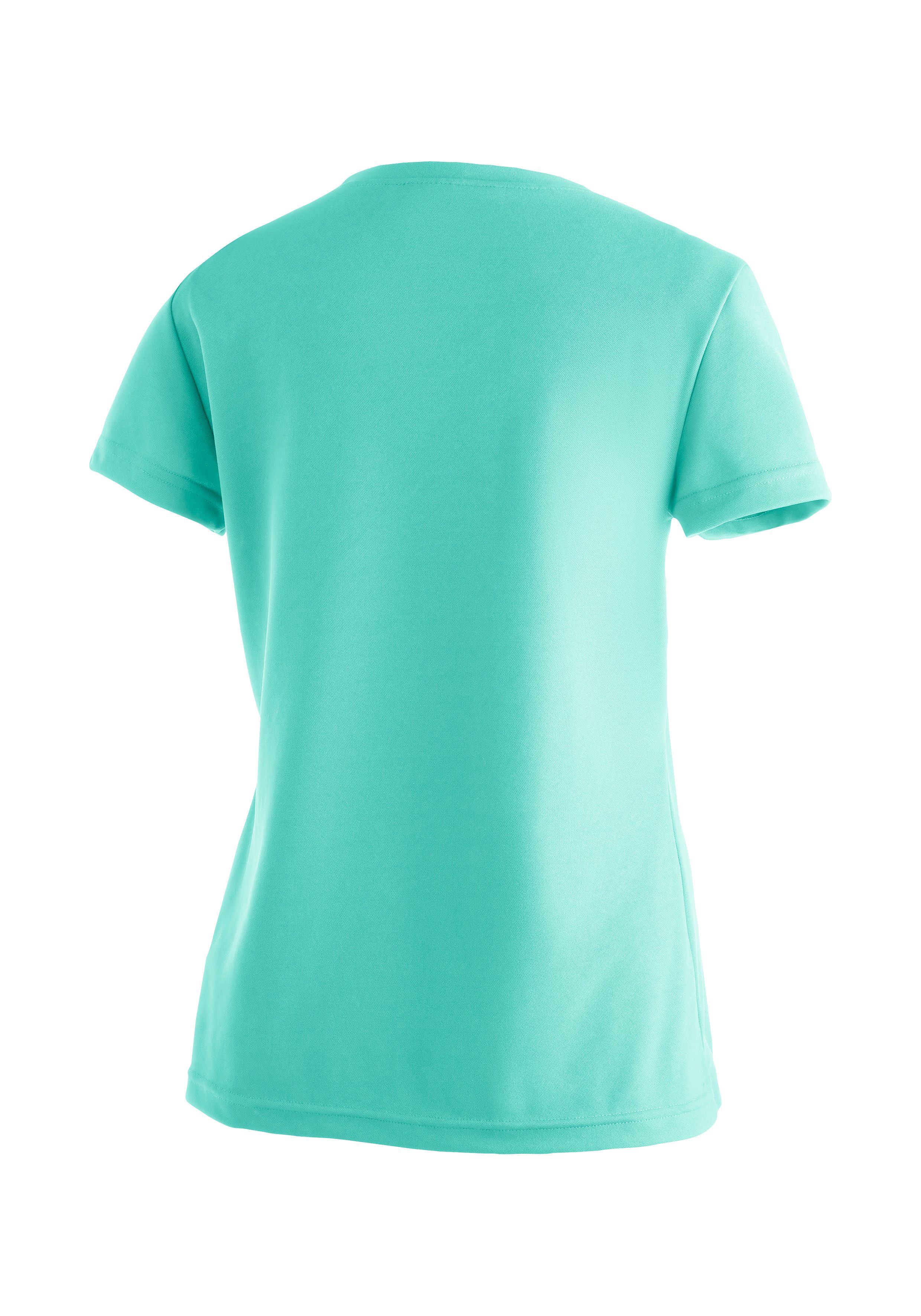 Maier Sports Functioneel shirt Waltraud Dames T-shirt, sneldrogend vrijetijdsshirt, regular fit