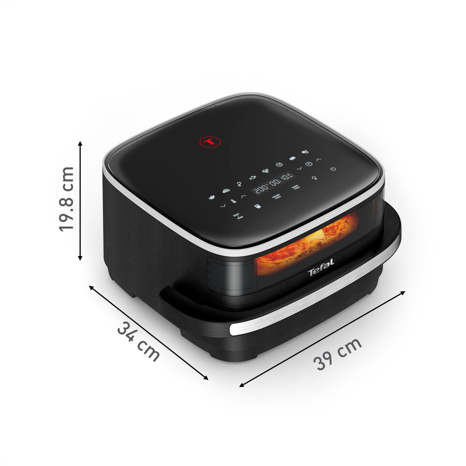 Tefal Airfryer FW4018 Easy Fry XL Surface met pizzabakfunctie