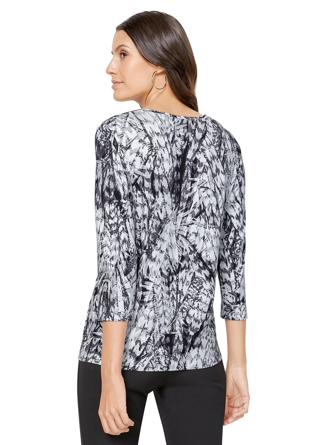 Classic Shirt met 3/4-mouwen Shirt (1-delig)