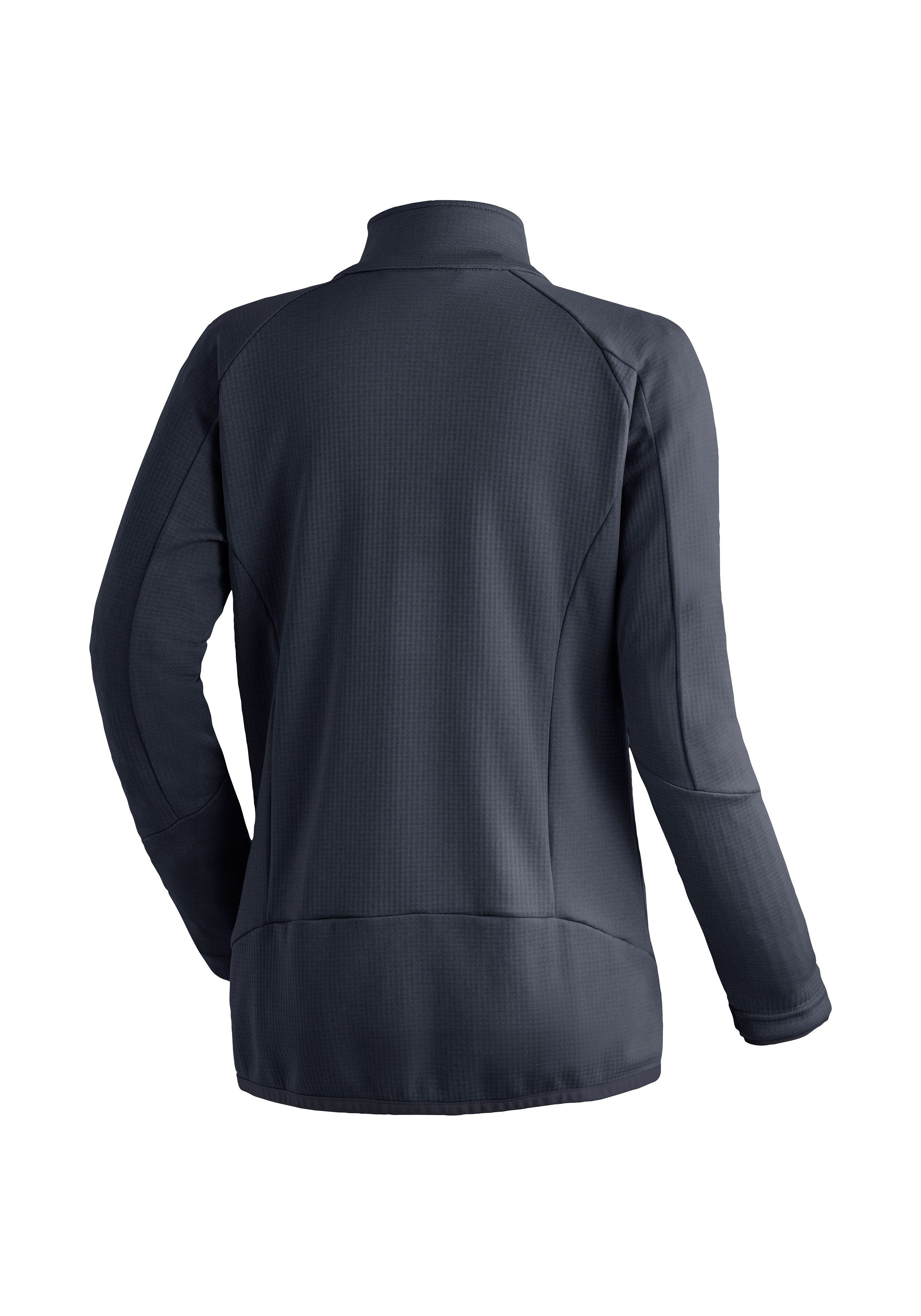 Maier Sports Fleecejack Sinaia W Dames midlayer, ademend snel drogend, full-zip, regular fit