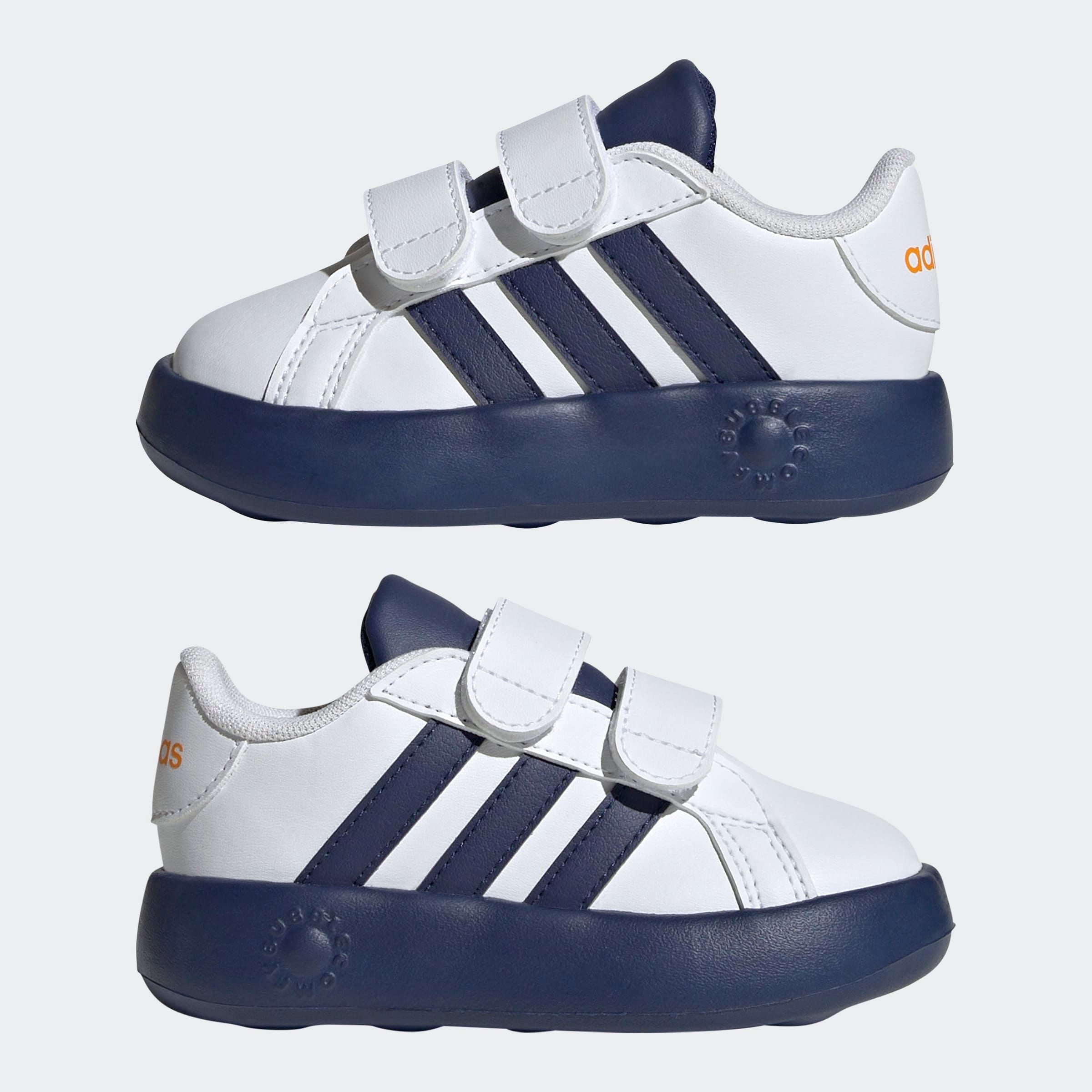 adidas Sportswear Klittenbandschoenen GRAND COURT 2.0 KIDS Design geïnspireerd op de adidas Superstar, voor kinderen