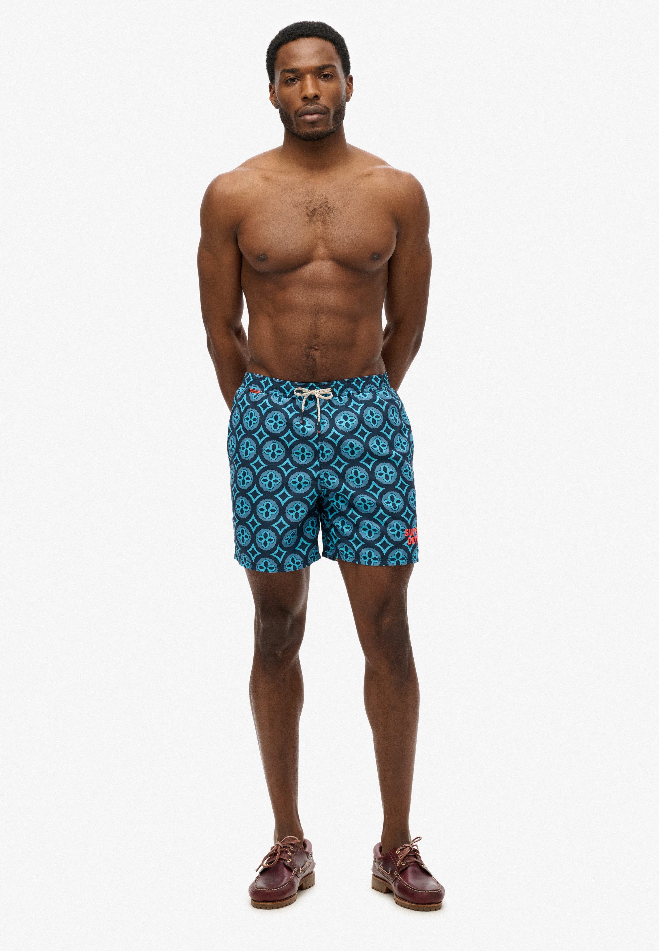 Superdry Zwemshort TILE PRINT 17 ZWEM SHORT