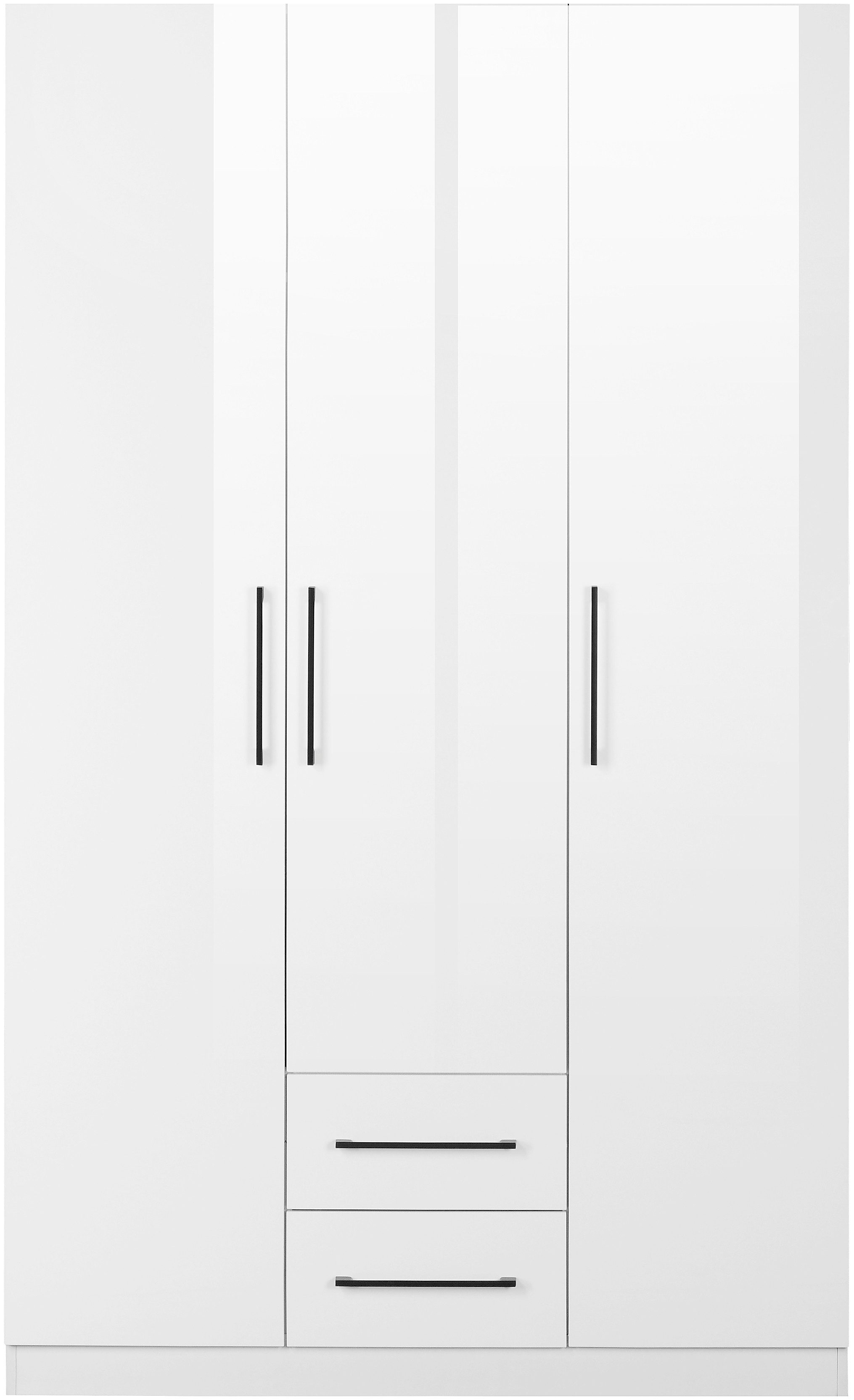 INOSIGN Kledingkast Sylt slaapkamerkast garderobe kast bestseller hoogglans Draai-deur kast met perfecte binneninrichting, breedte 120 cm