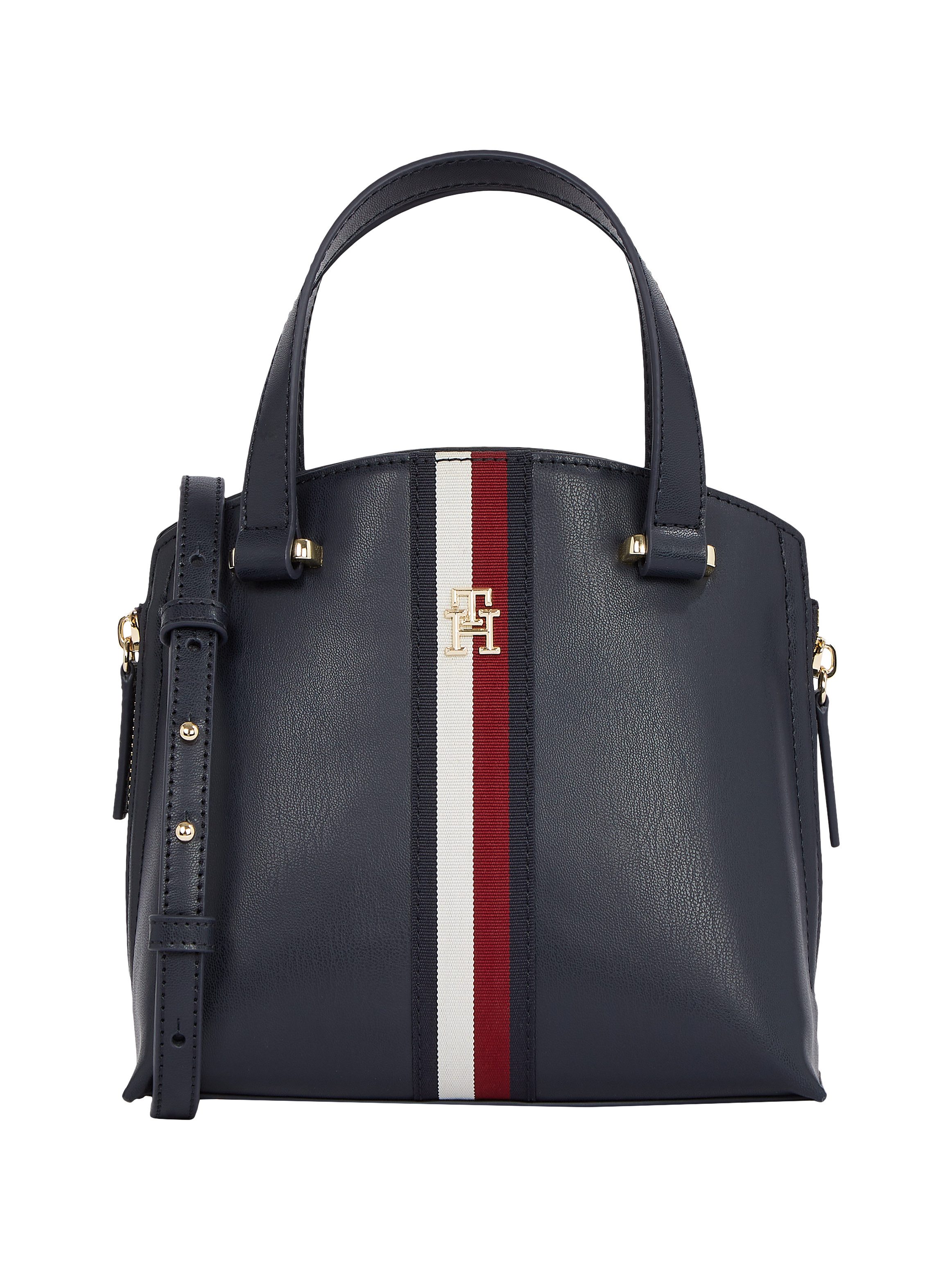 Tommy Hilfiger Shopper Women TH MODERN MINI TOTE CORP Tote Handtas, hengeltas, schoudertas, tote-bag (2-delig, Met afneembare schouderriem)