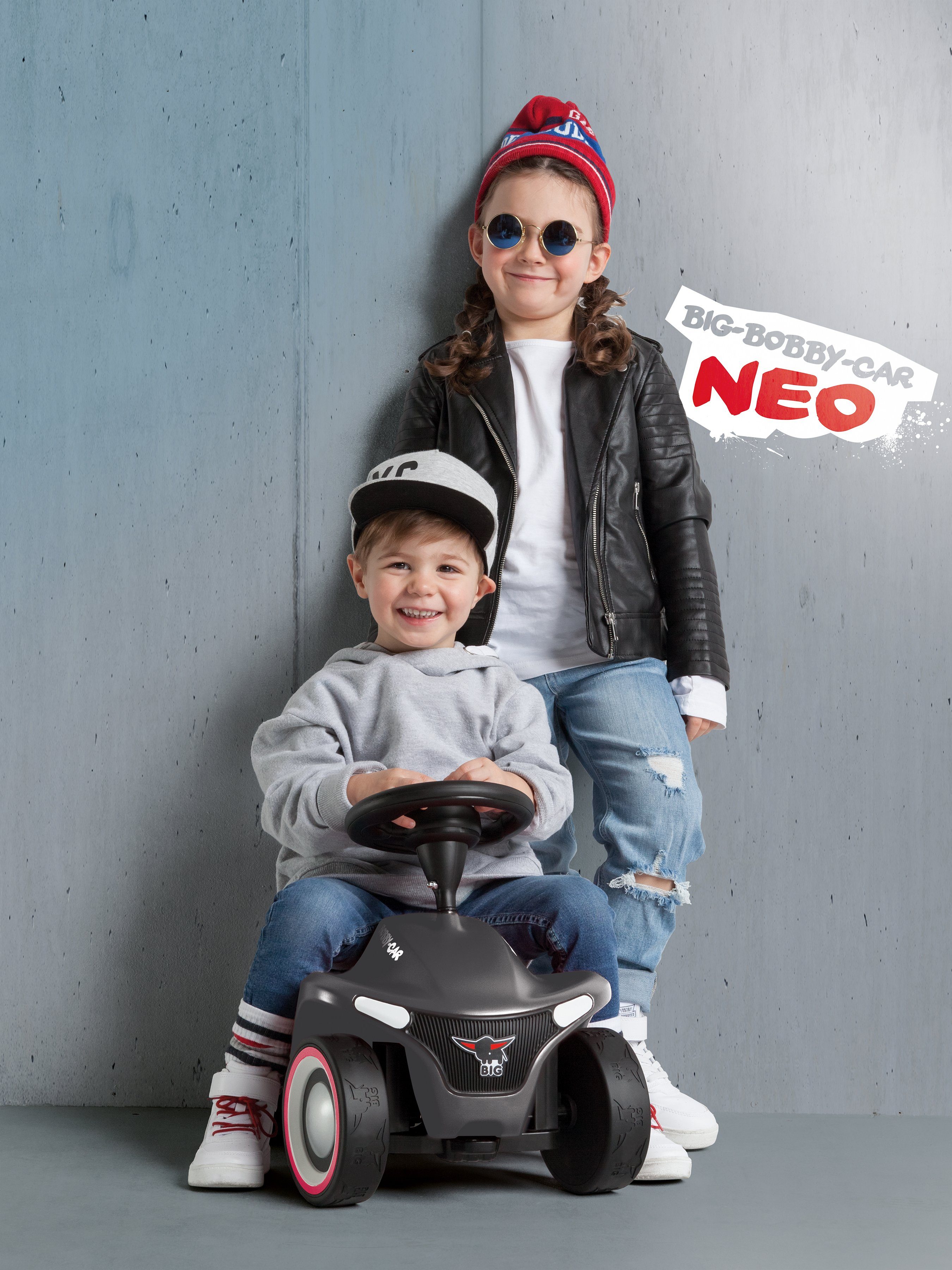 BIG Loopauto BIG Bobby-Car-Neo antraciet