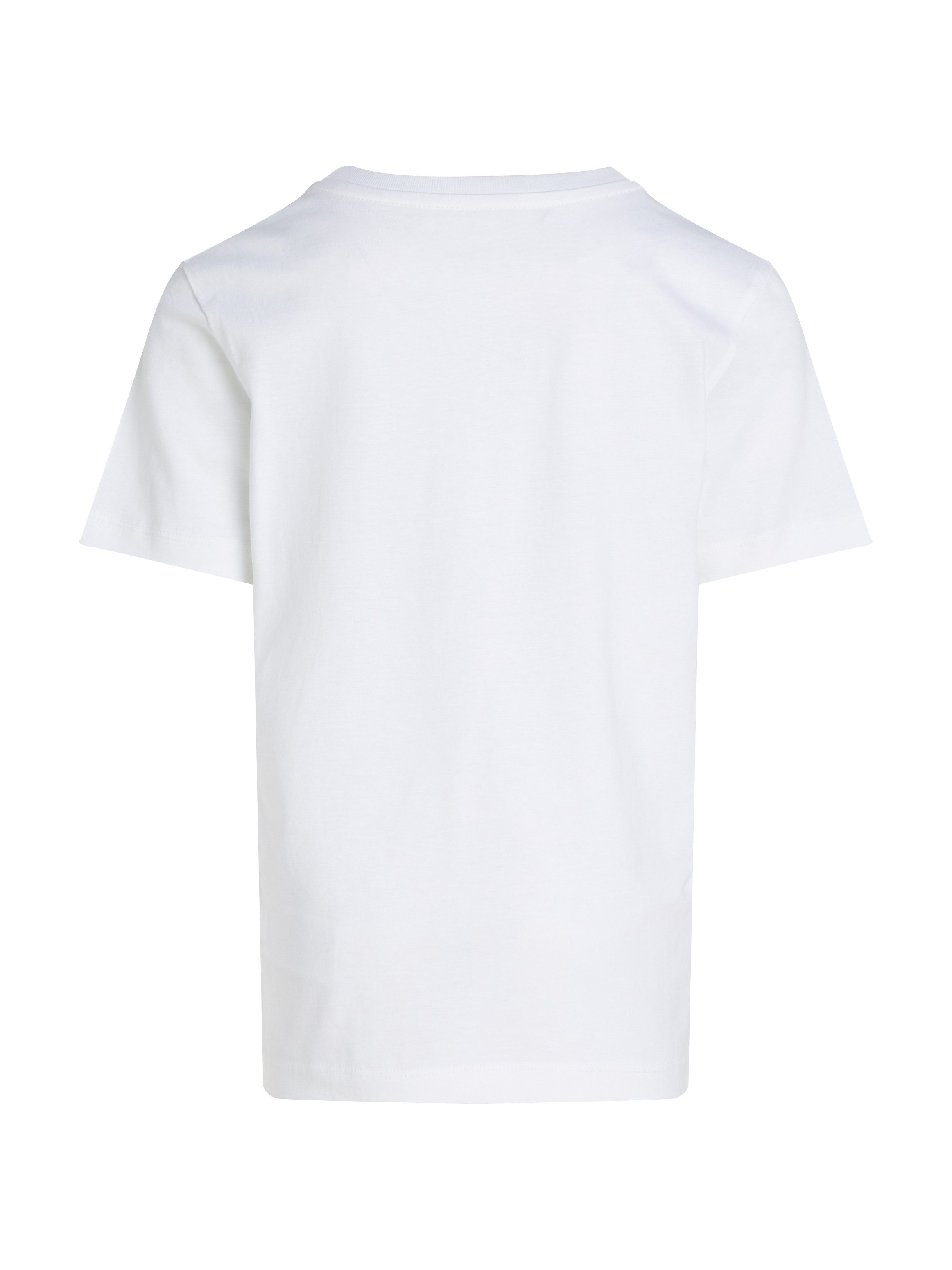Calvin Klein T-shirt 2-PACK MONOGRAM TOP voor kinderen tot 16 jaar met logo-opdruk (2-delig)