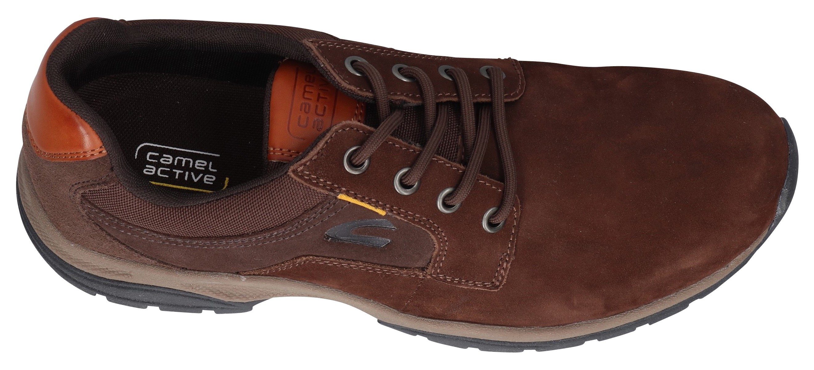 camel active Veterschoenen , vrijetijdsschoen, lage schoen, trekkingschoen met profielzool